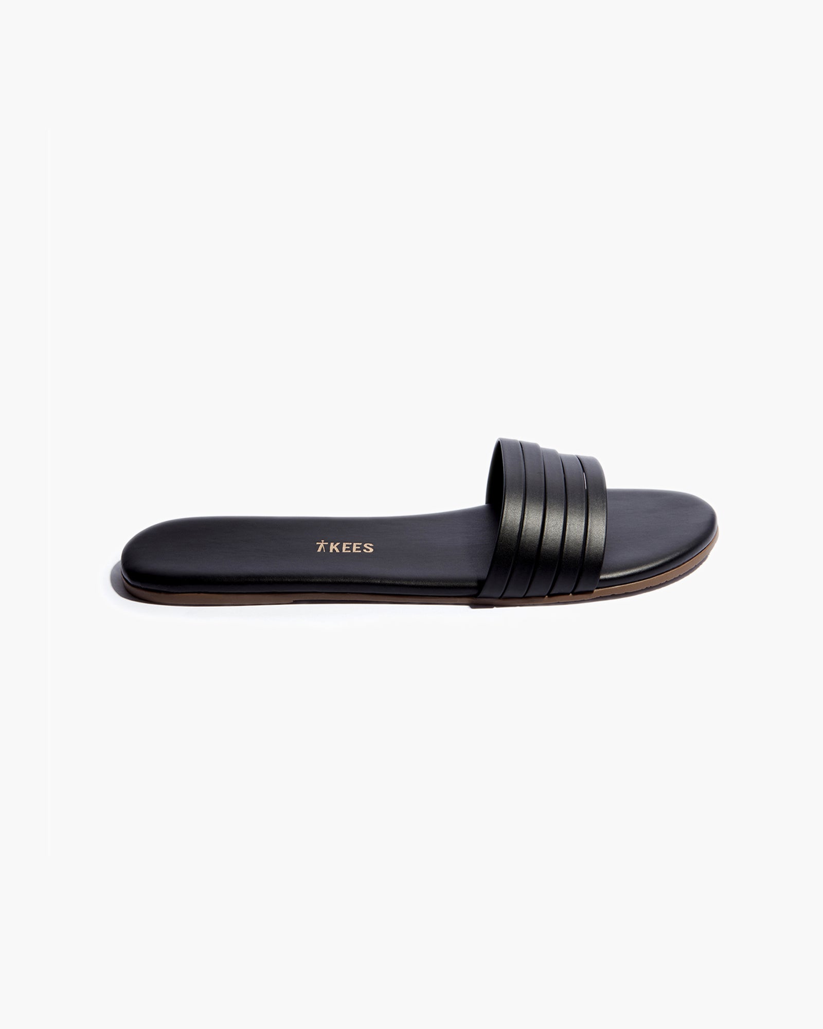 Women's TKEES Austyn Slides Black | YTDZW5278