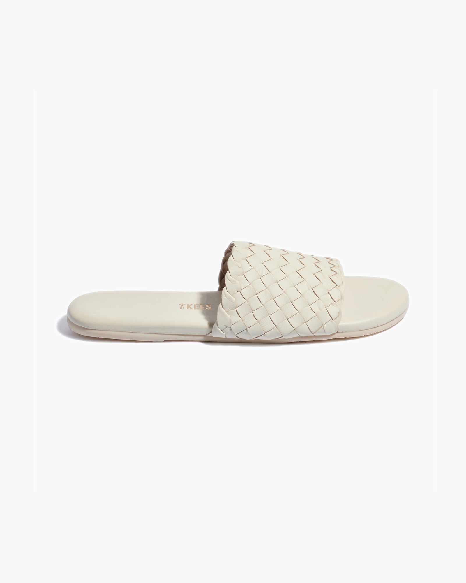 Women's TKEES Betty Slides Light Yellow | JBROF3091