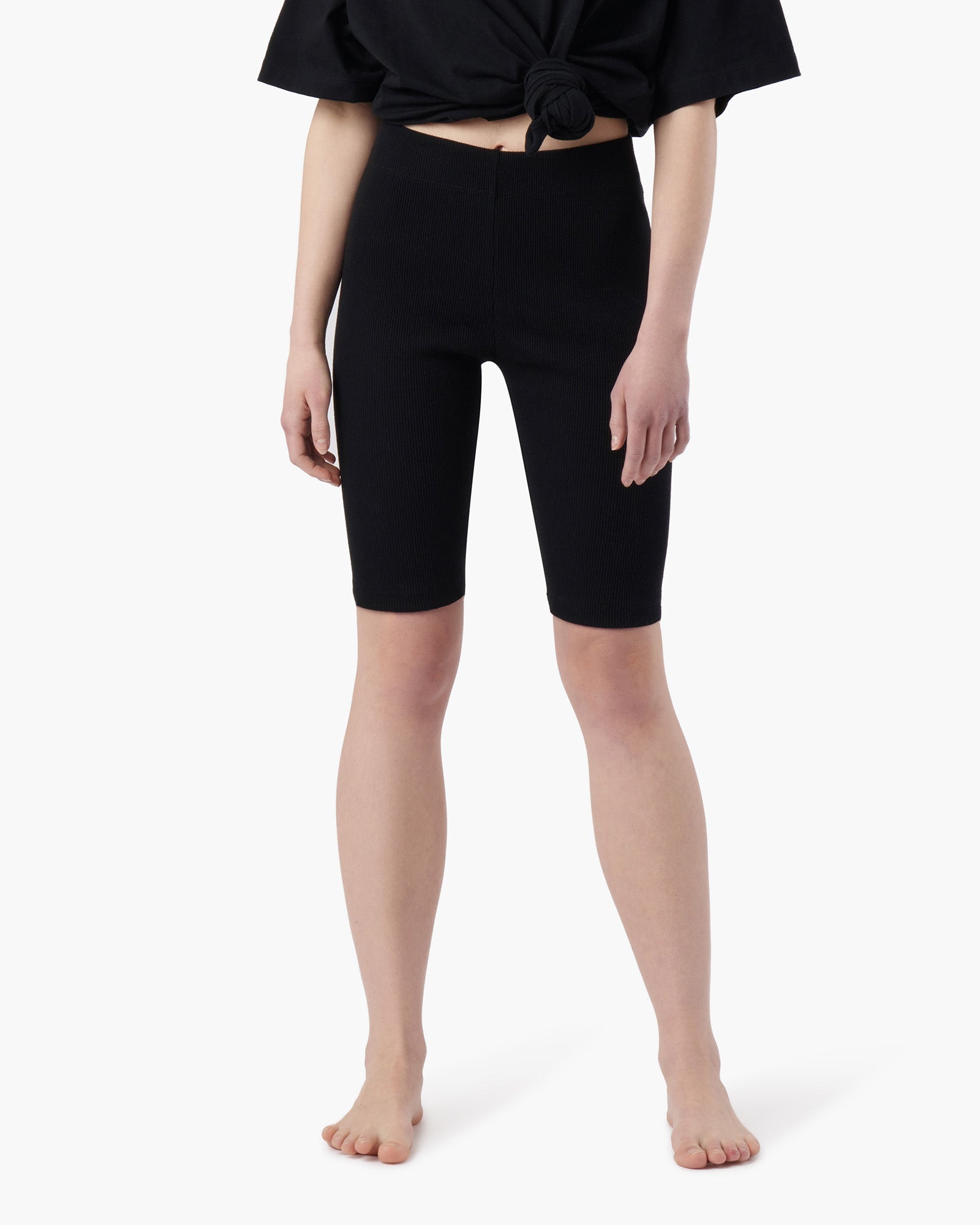 Women's TKEES Biker Shorts Black | GKEQC8263