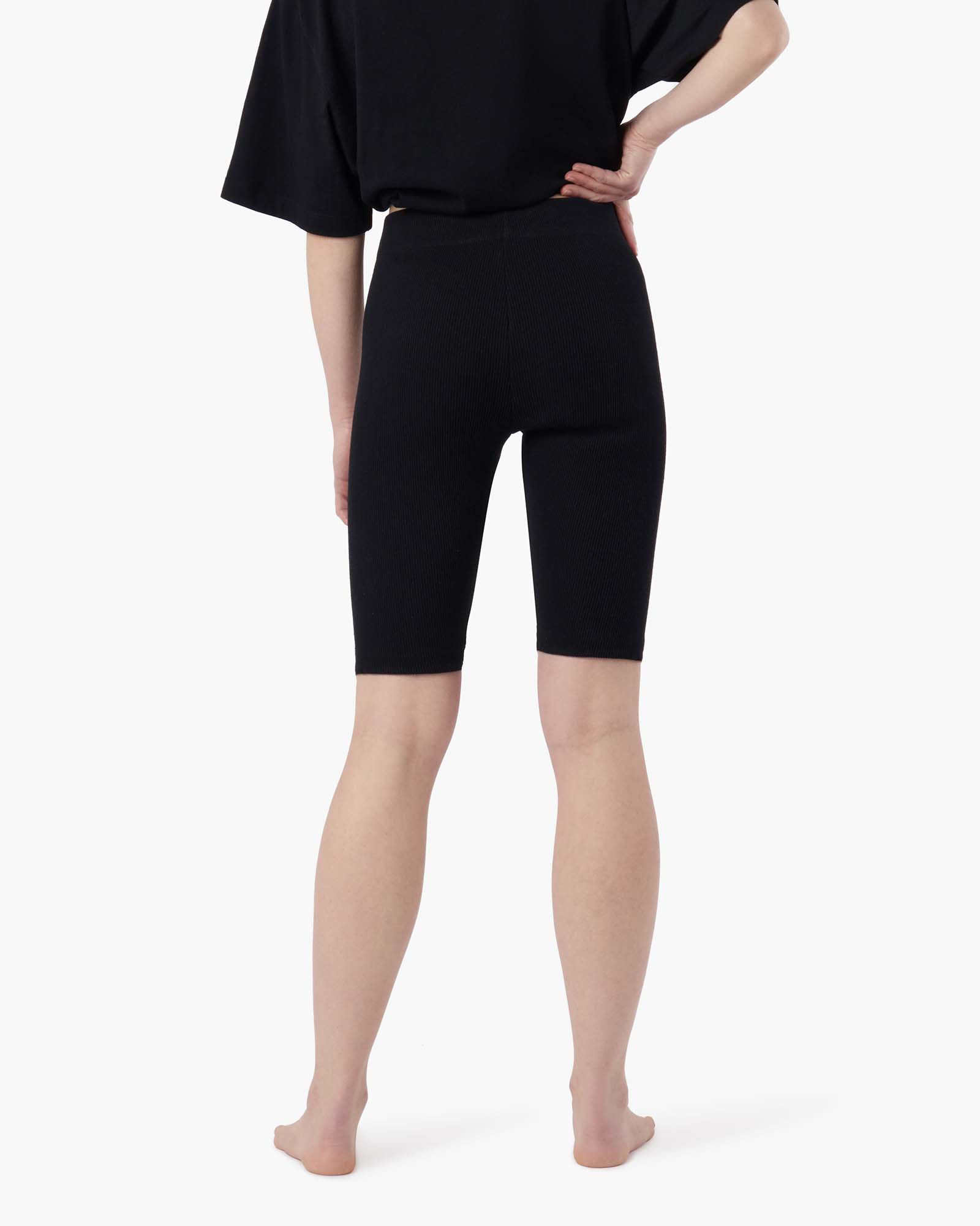 Women's TKEES Biker Shorts Black | GKEQC8263