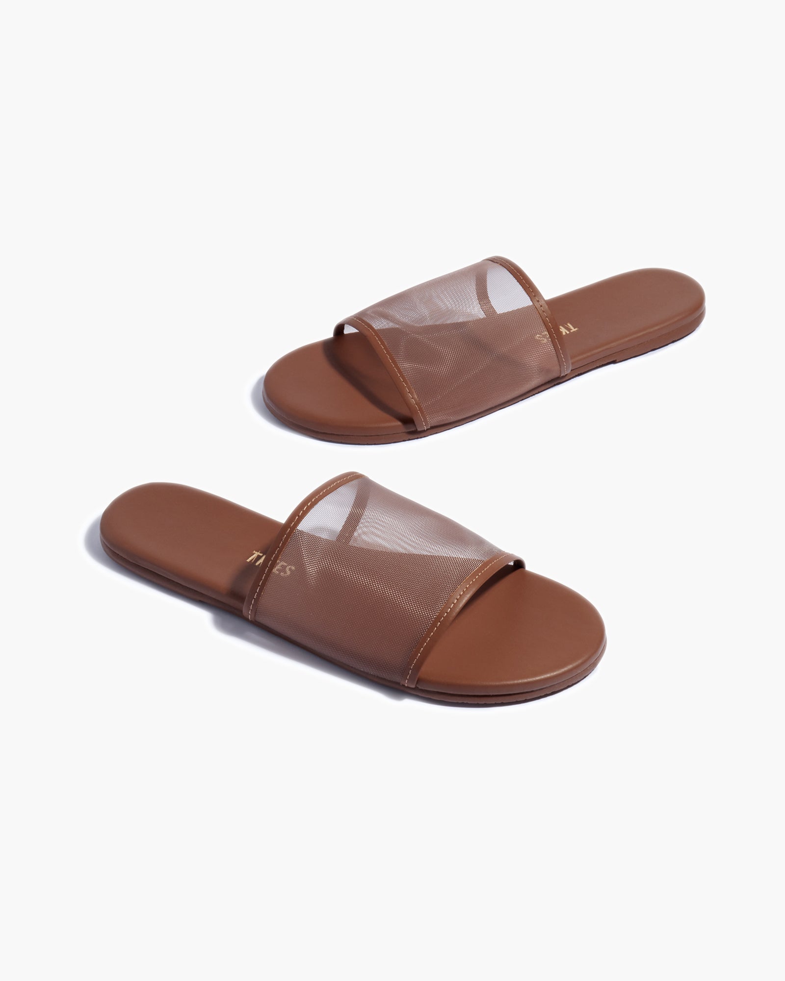 Women's TKEES Blair Slides Brown | EJVGB7805