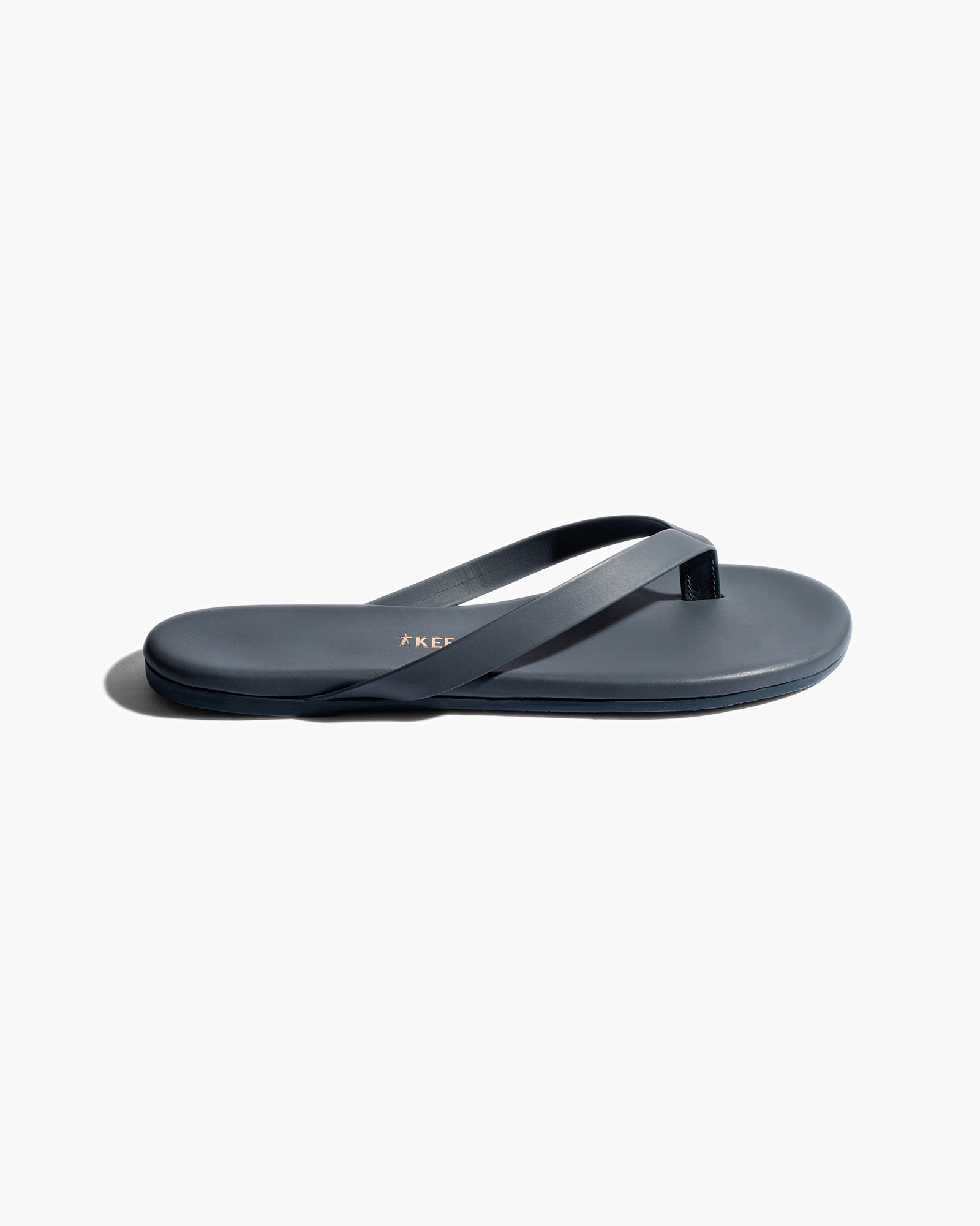 Women's TKEES Boyfriend Flip Flops Blue | MFXZC9650