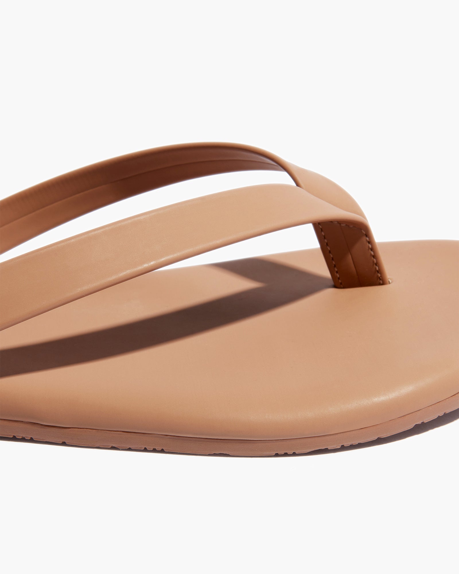 Women's TKEES Boyfriend Vegan Flip Flops Rose Gold | HWIRK4760