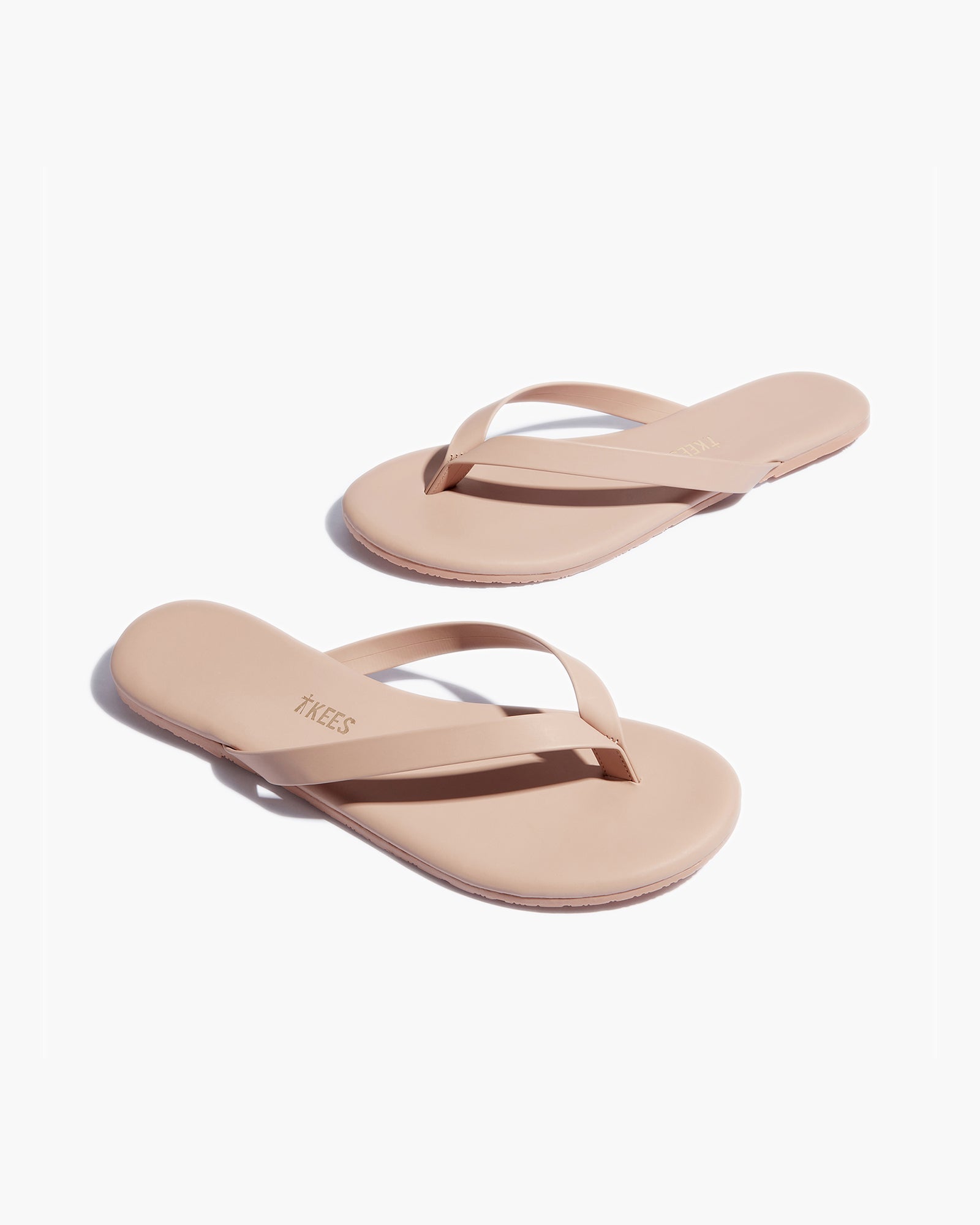 Women's TKEES Boyfriend Vegan Flip Flops Pink | VANSE2185