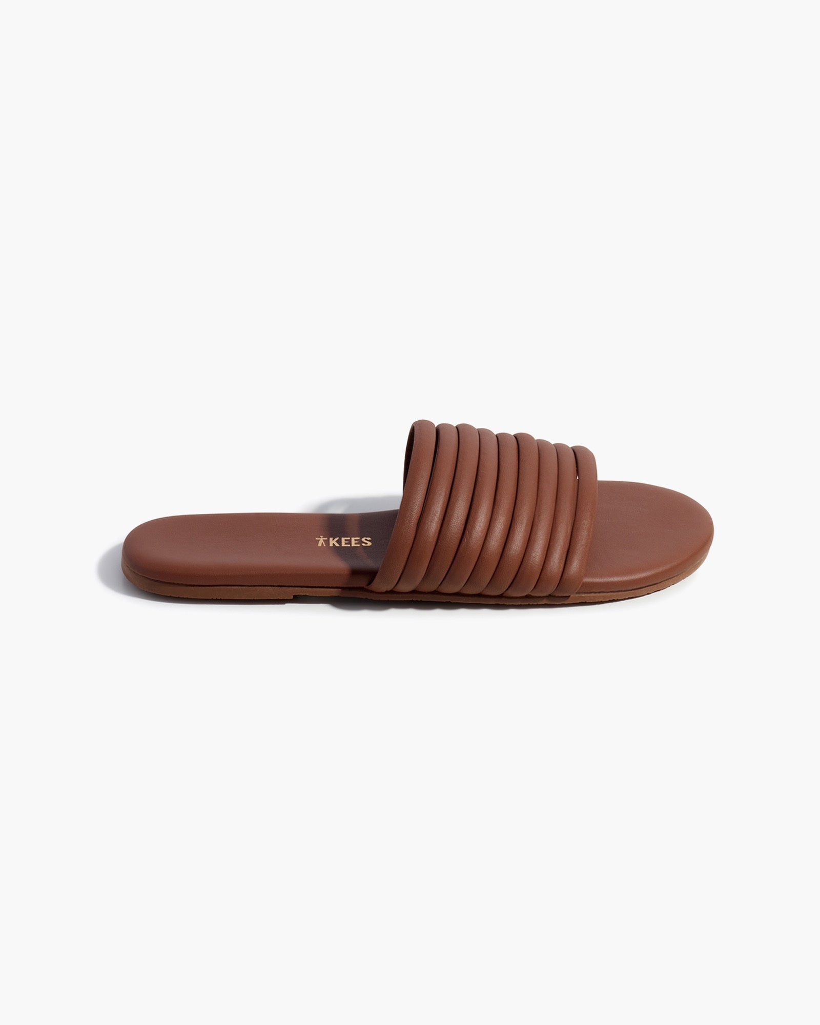 Women's TKEES Caro Slides Brown | SMEIC2310