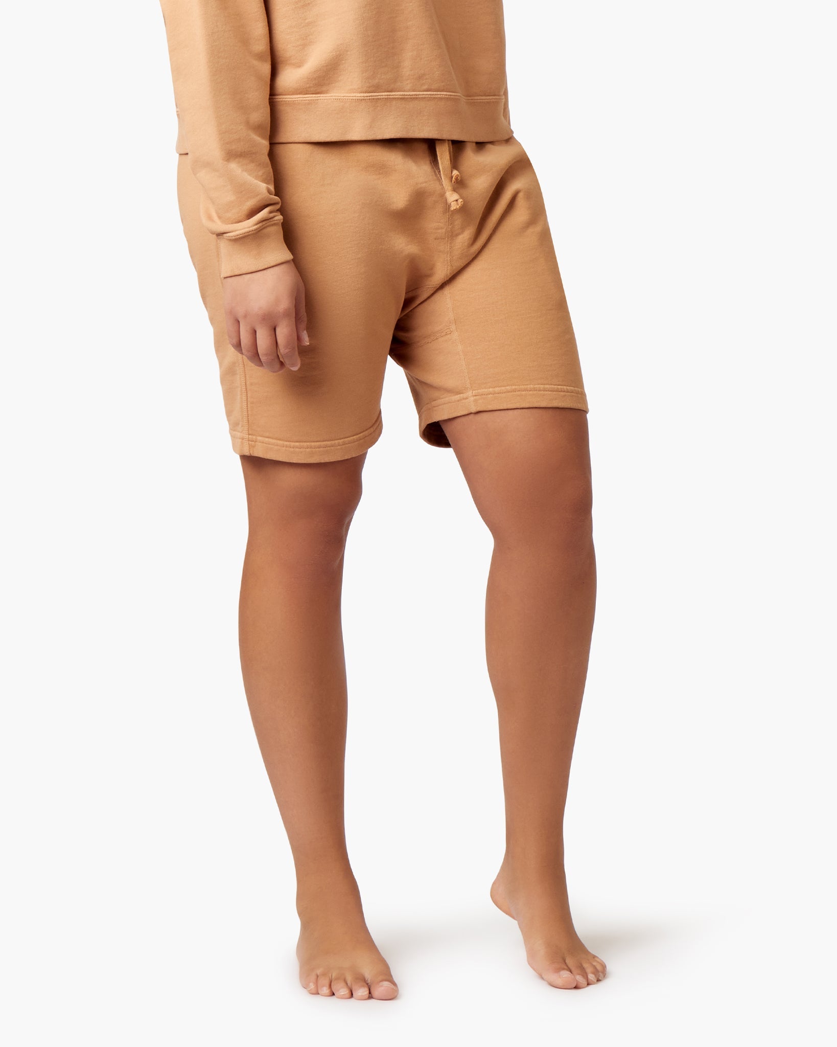 Women's TKEES Core Shorts Brown | HBMJU5872