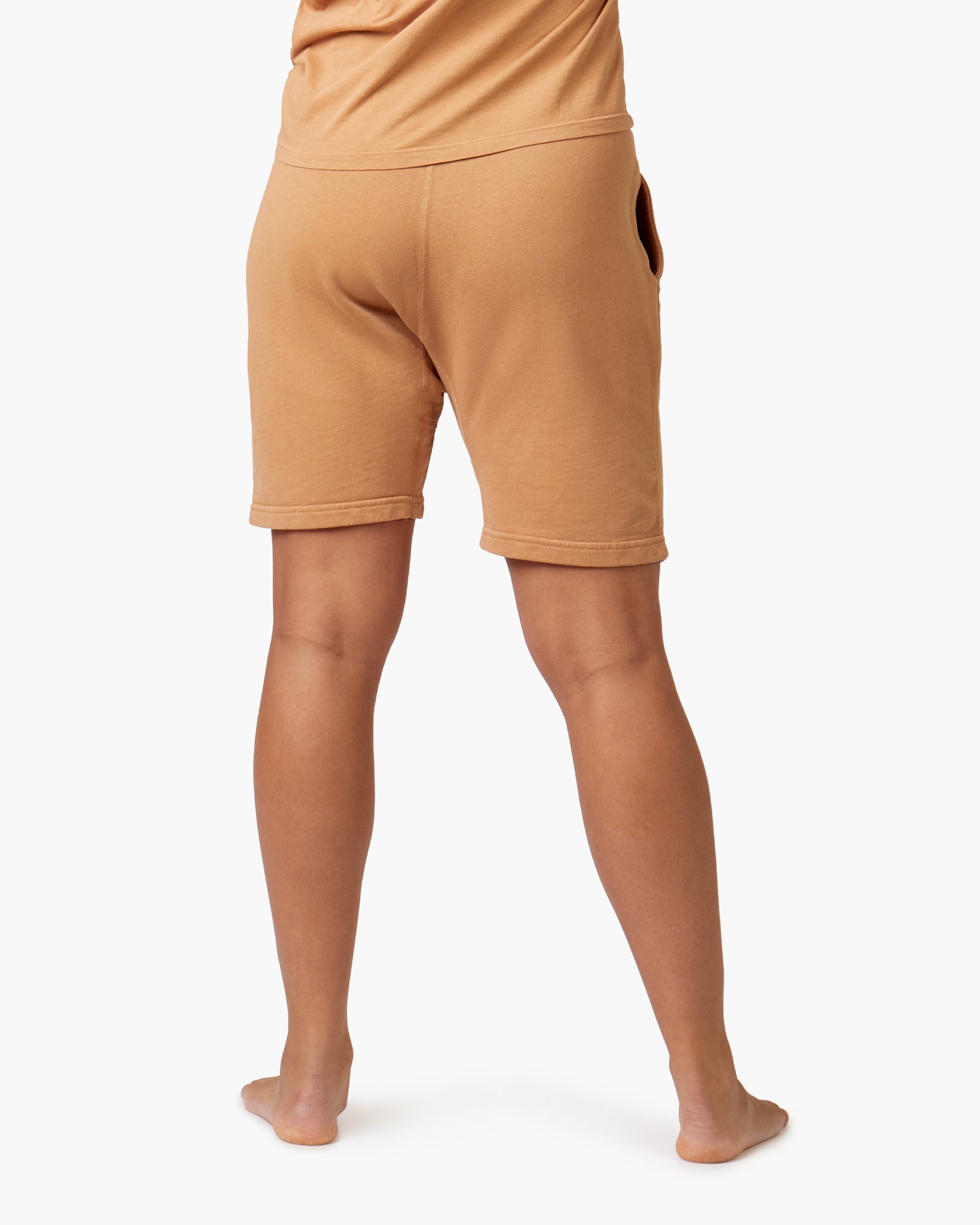 Women's TKEES Core Shorts Brown | HBMJU5872