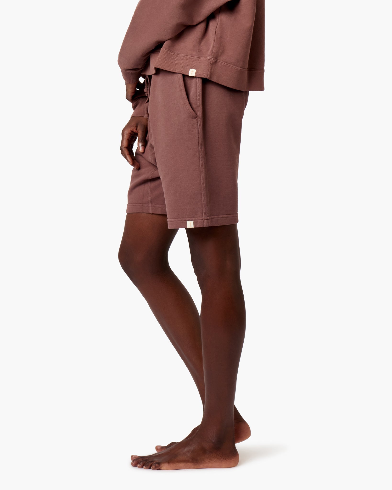 Women's TKEES Core Shorts Brown | JCSYG0861