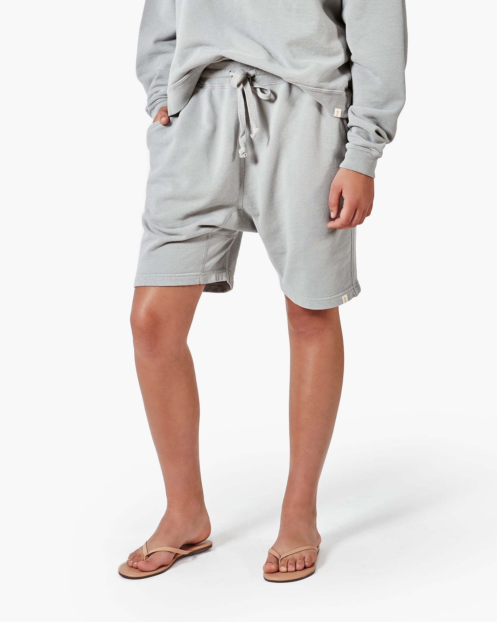 Women's TKEES Core Shorts Grey | TIXYP1068