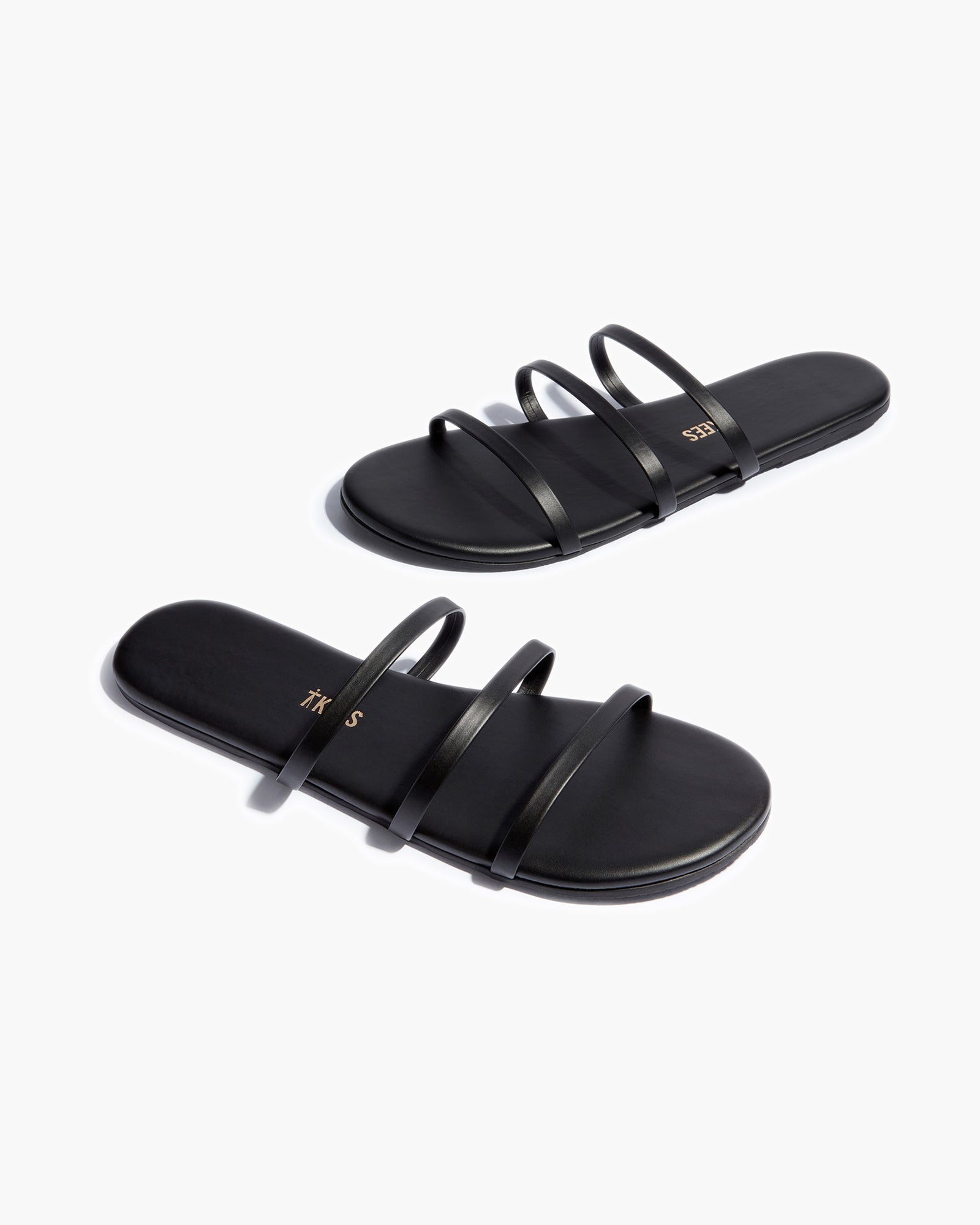 Women's TKEES Emma Sandals Black | QSWHB4987