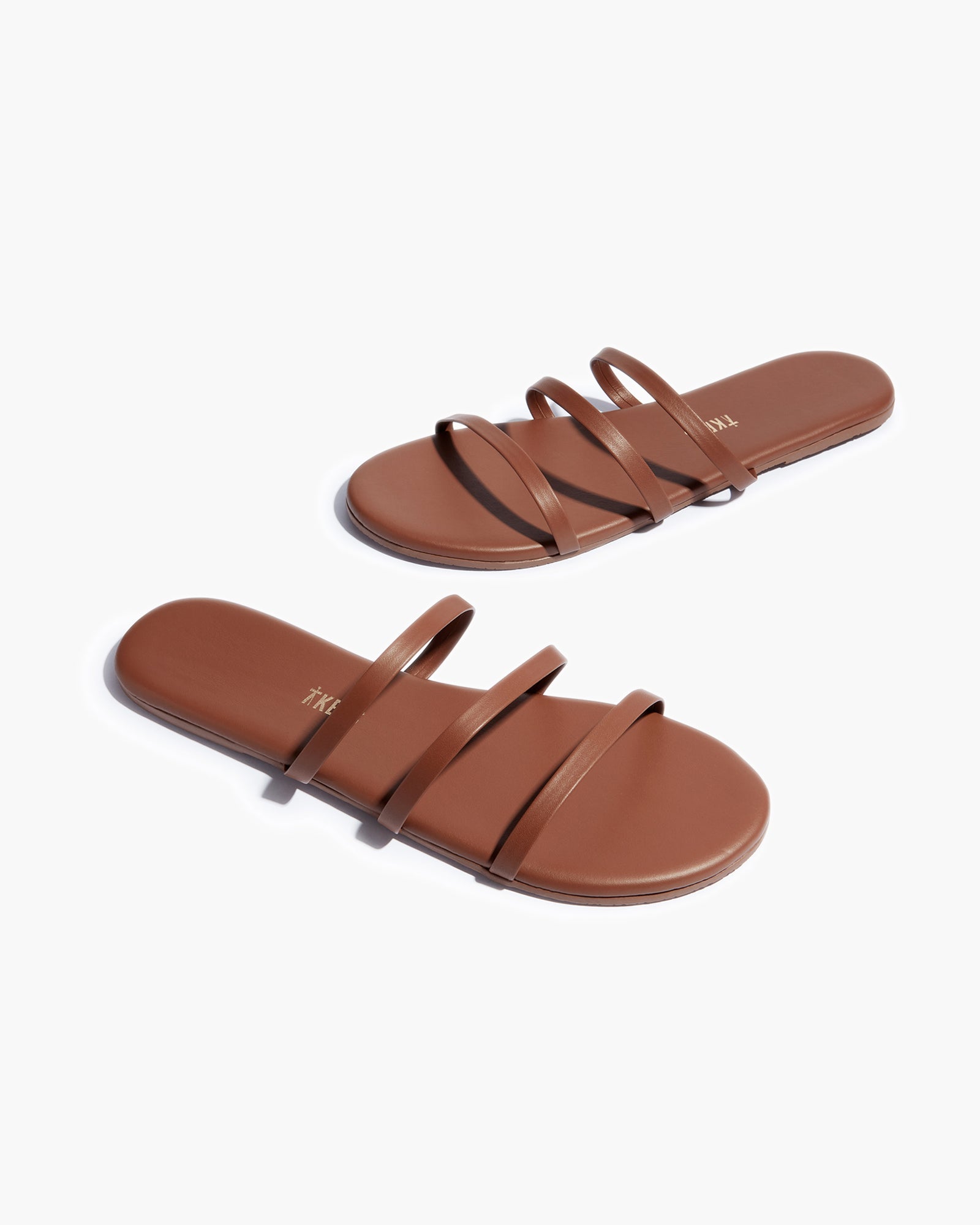 Women's TKEES Emma Sandals Brown | FIDWN2386