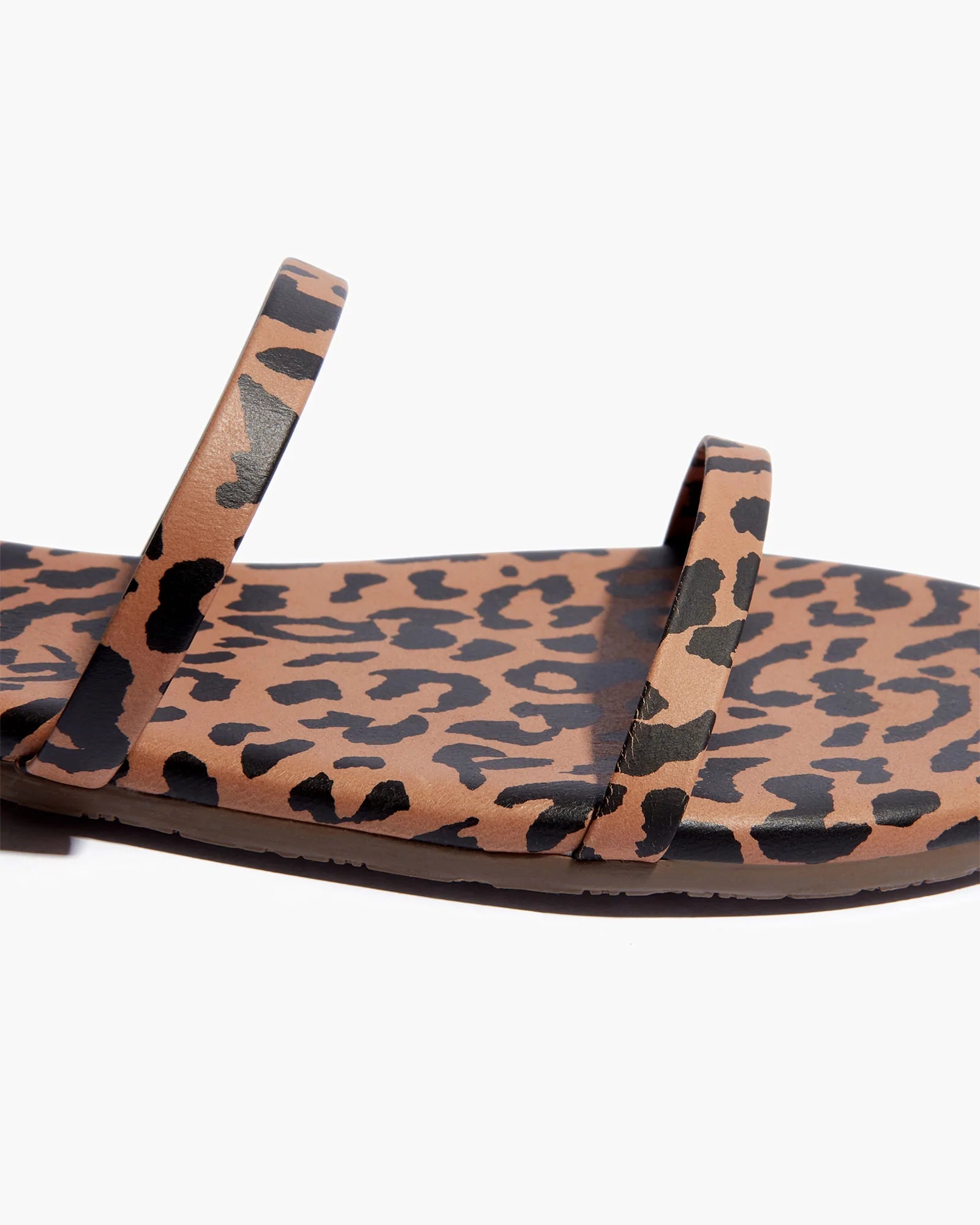 Women's TKEES Gemma Animal Sandals Leopard | KDGUJ9456