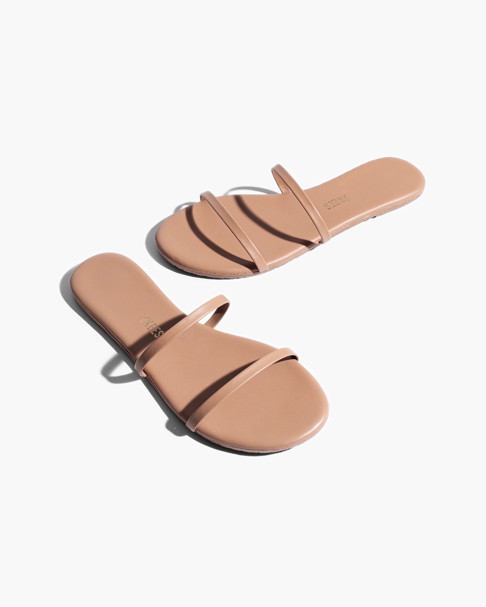 Women's TKEES Gemma Sandals Rose Gold | GEFNT8564