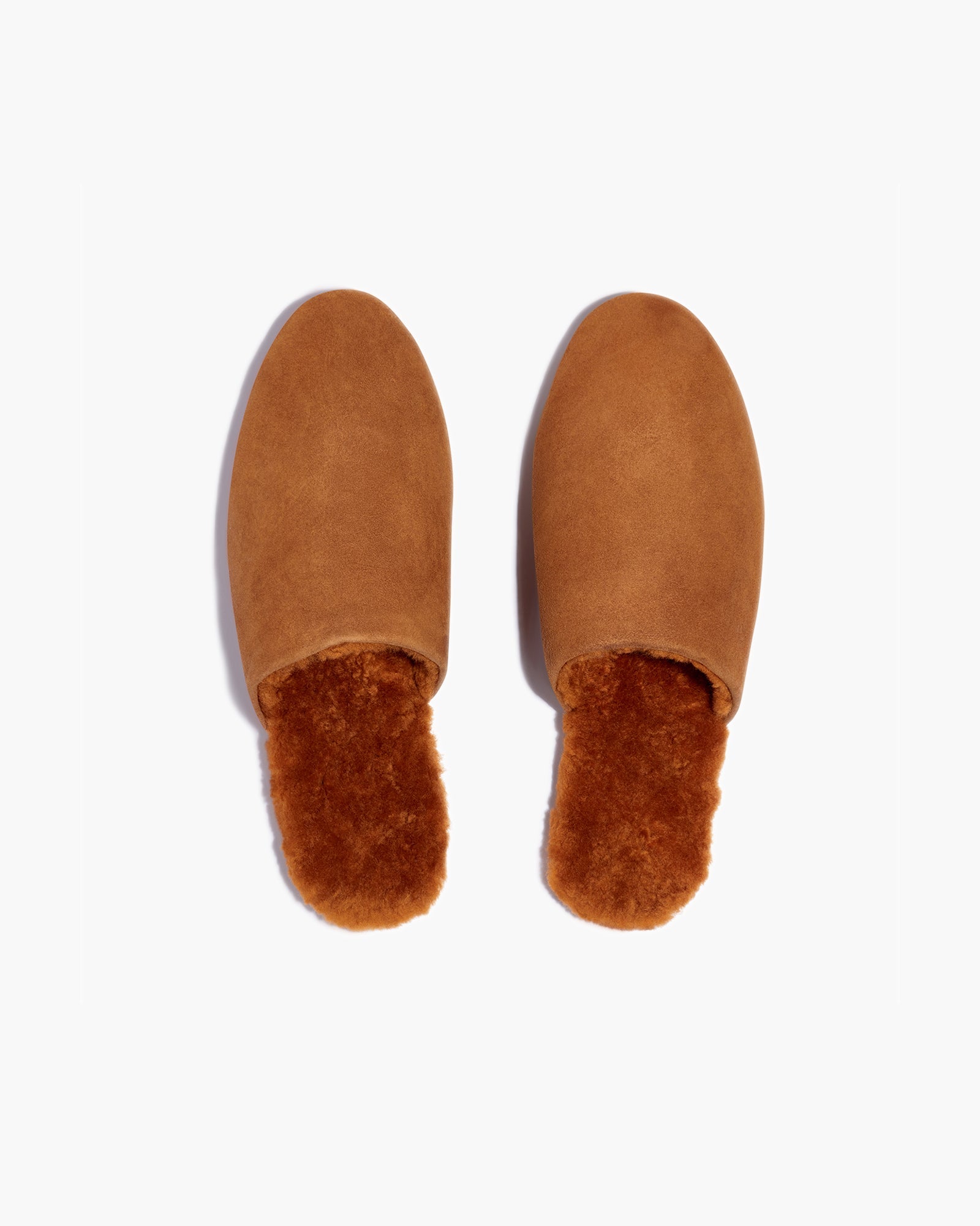 Women\'s TKEES Ines Shearling Slides Brown | ZKFWA8175