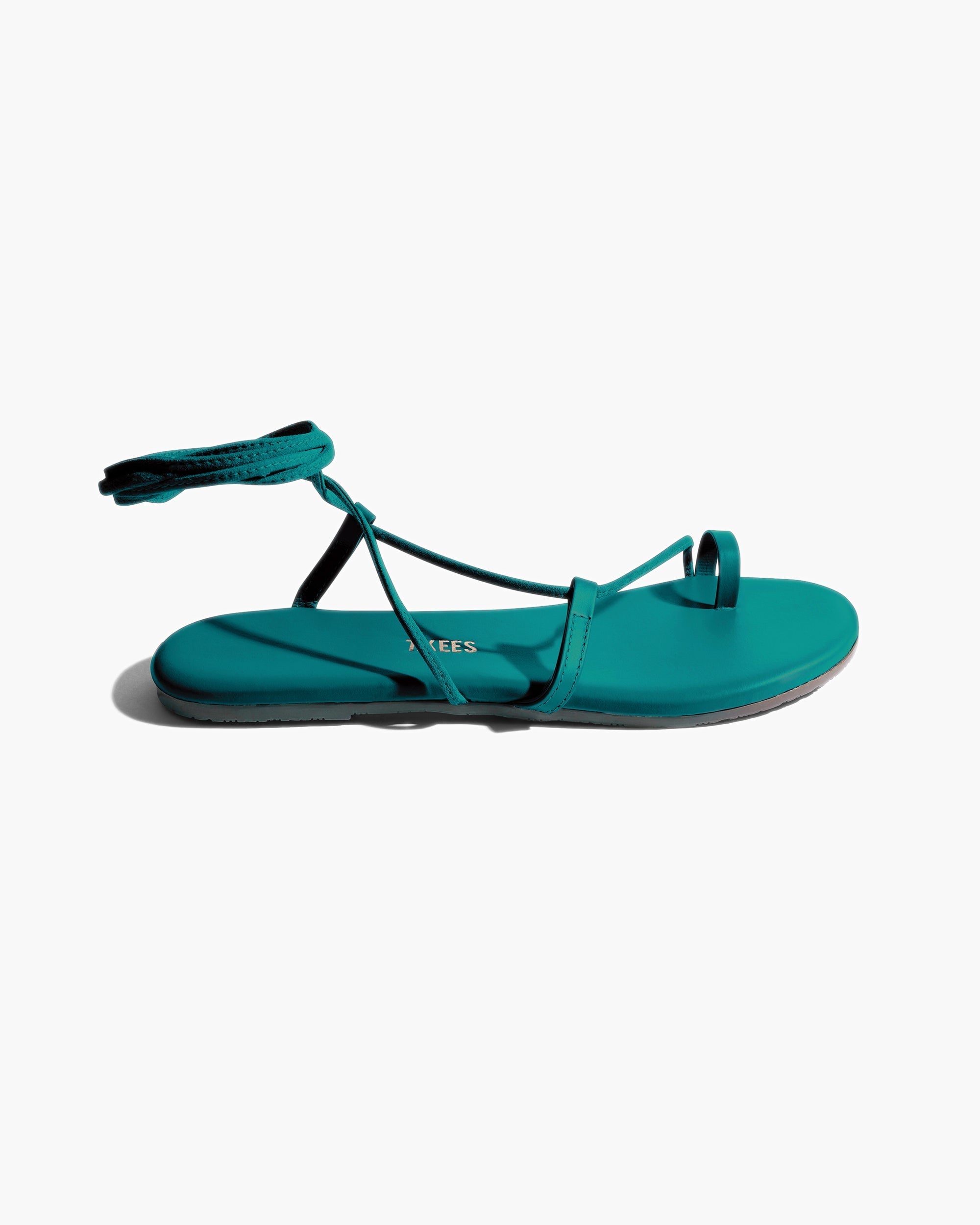 Women's TKEES Jo Pigments Sandals Turquoise | LZPFW1867