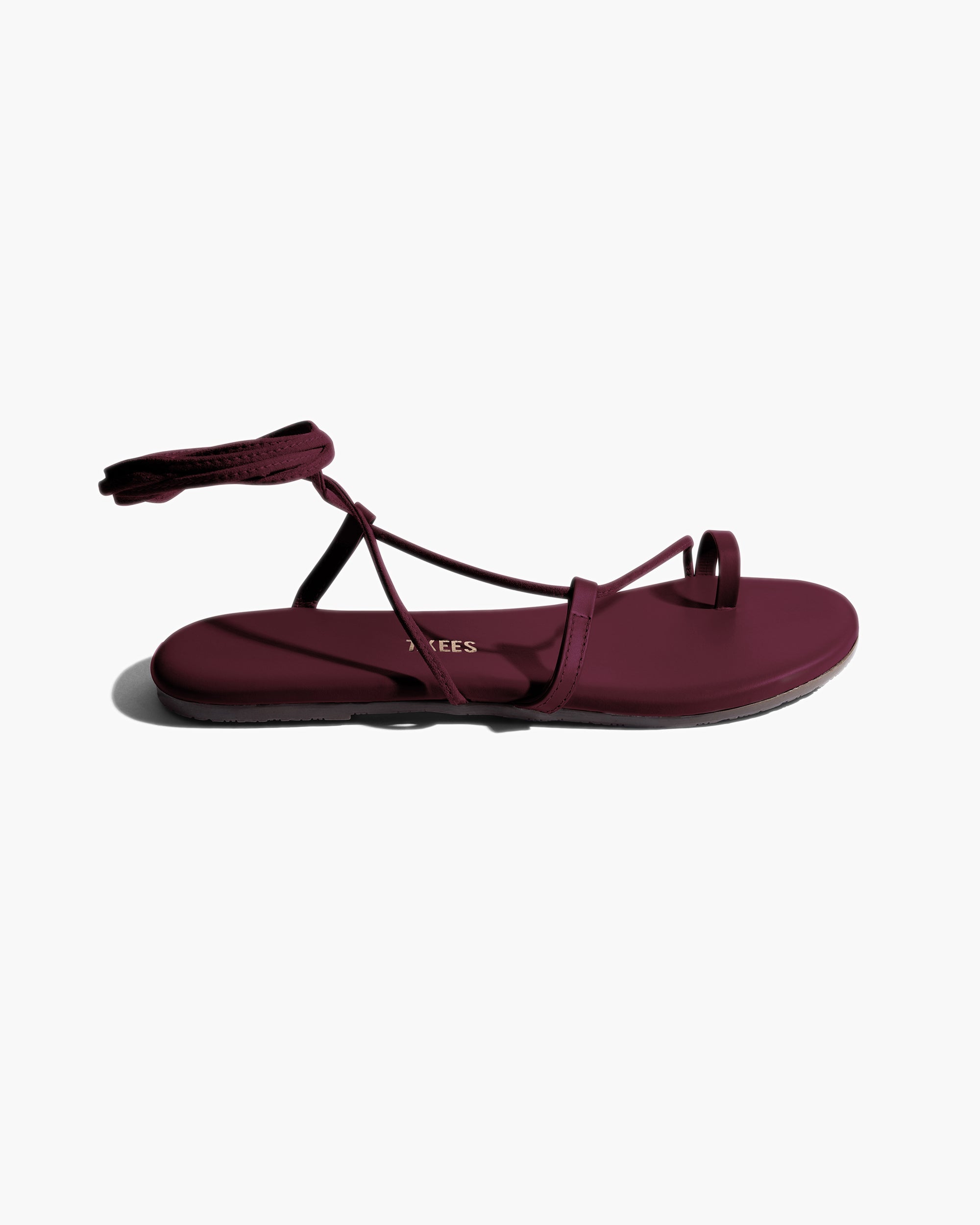 Women's TKEES Jo Sandals Red | GXBVE5903