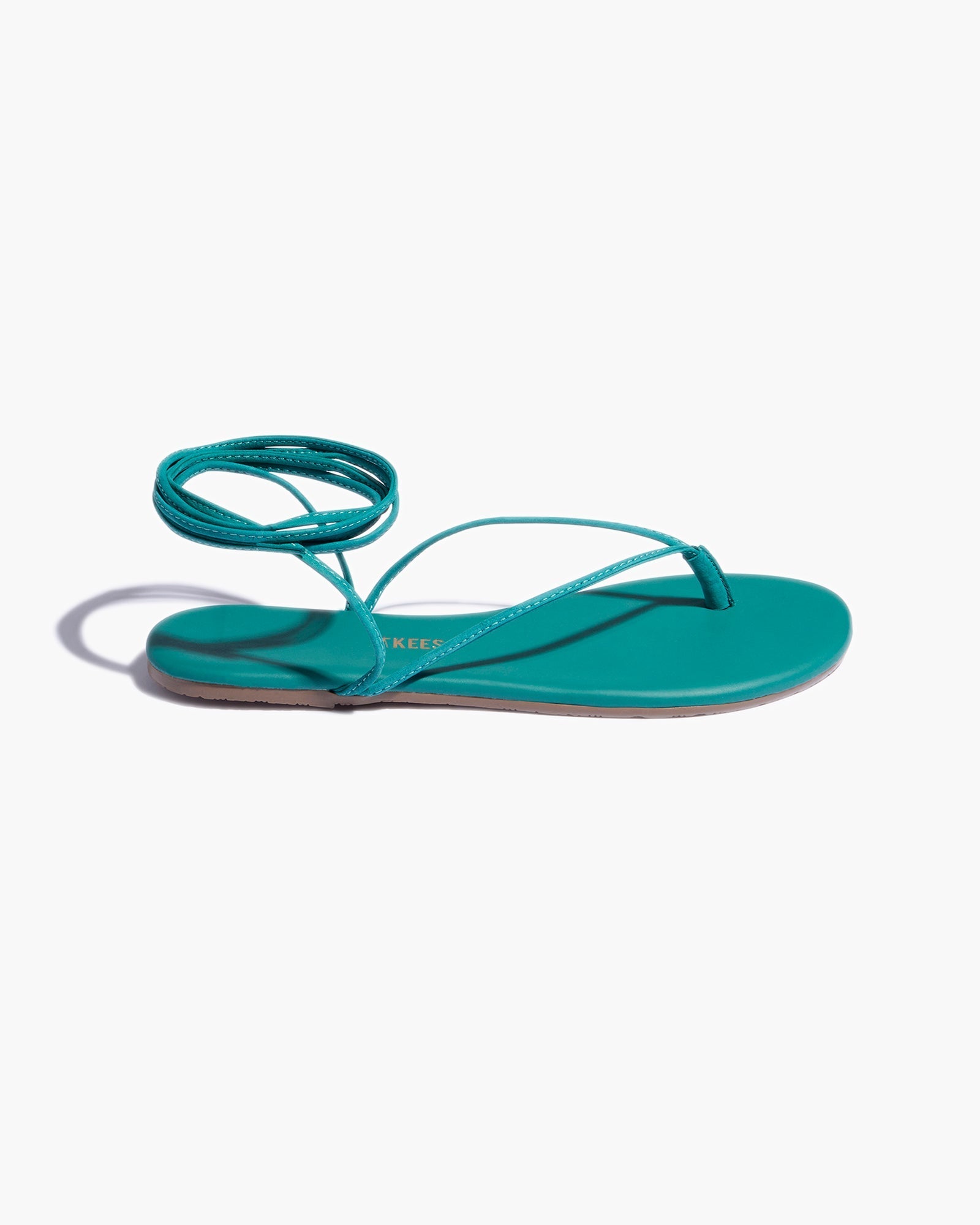 Women's TKEES Lilu Pigments Sandals Turquoise | ZCWTP5264