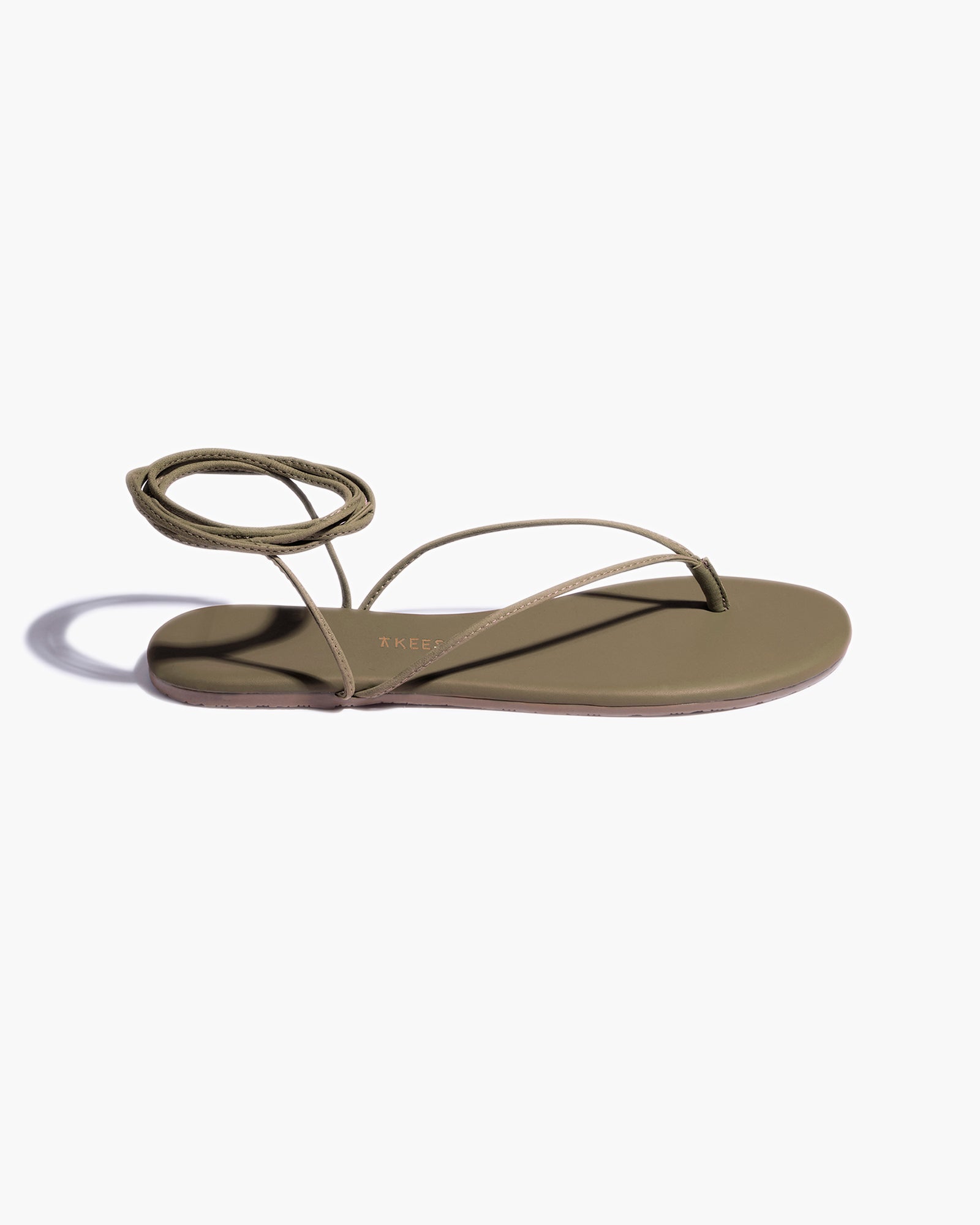 Women's TKEES Lilu Sandals Olive | TNWLX5178