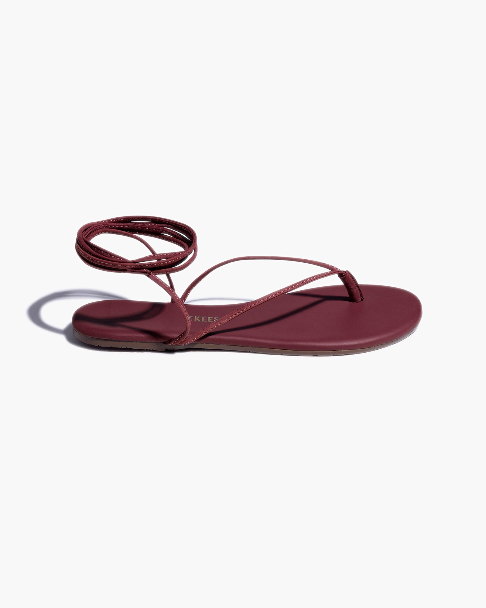 Women's TKEES Lilu Sandals Red | SEJXQ1842