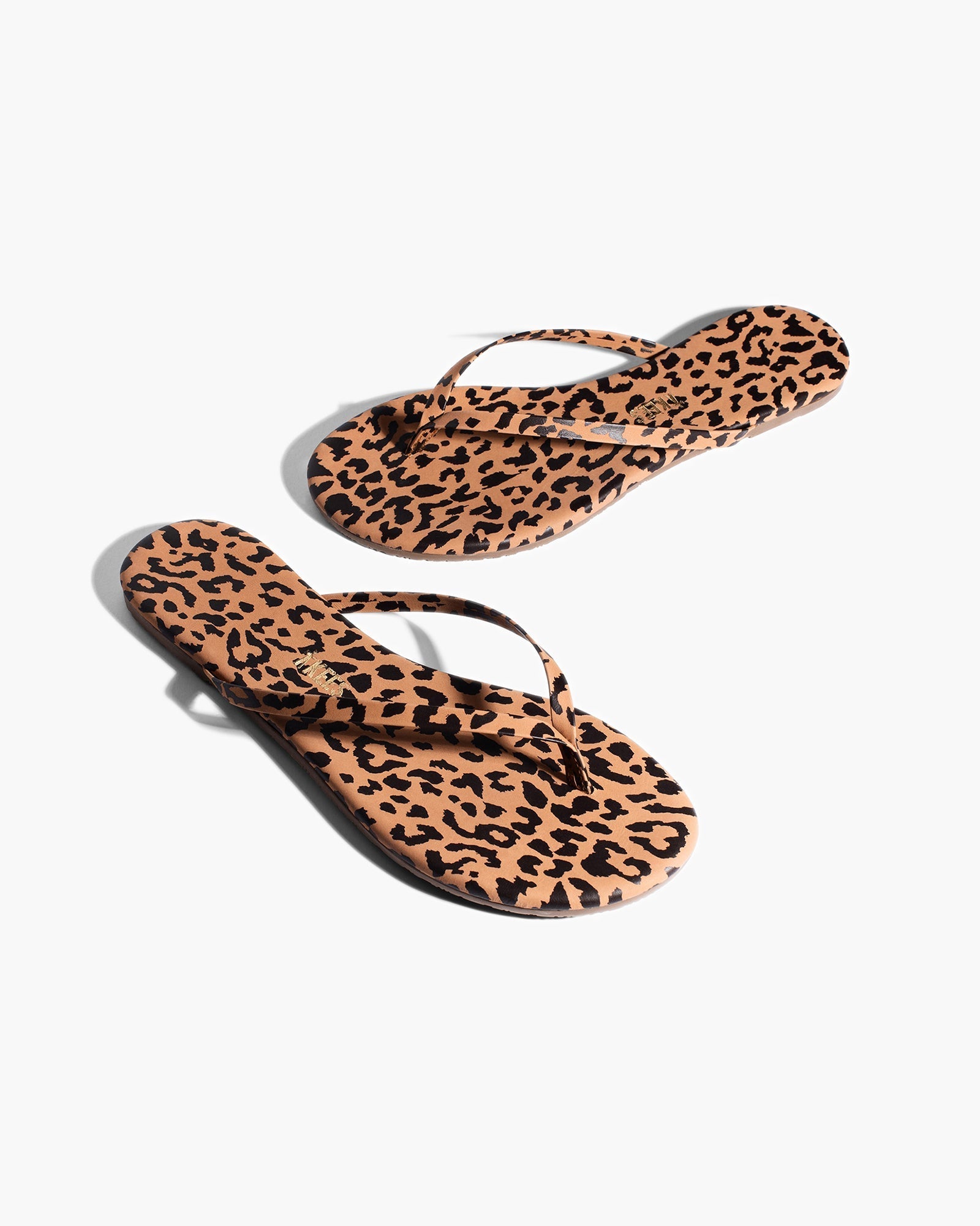 Women's TKEES Lily Animal Flip Flops Leopard | CXZPN6271