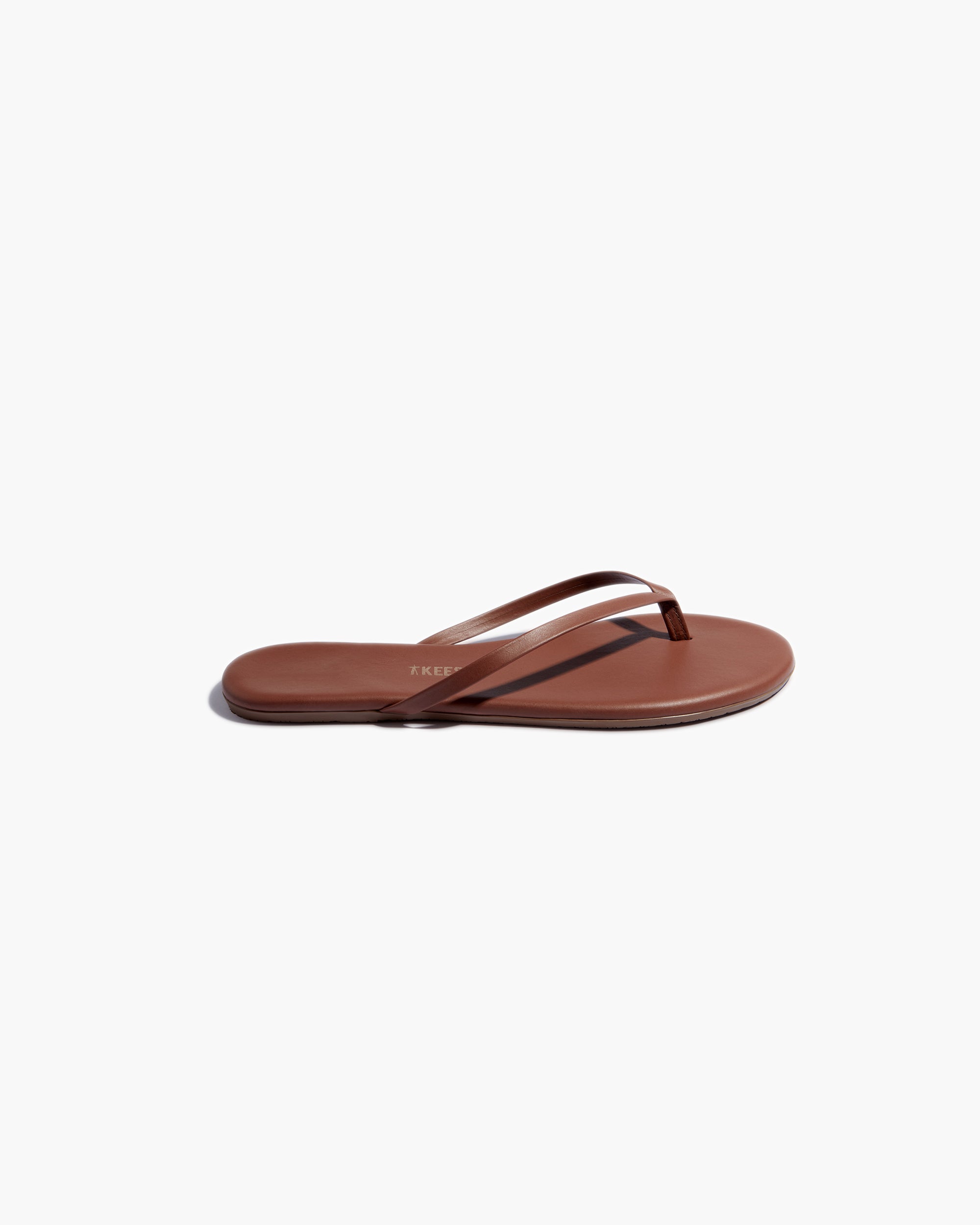 Women's TKEES Lily Nudes Flip Flops Brown | FOLVM8961