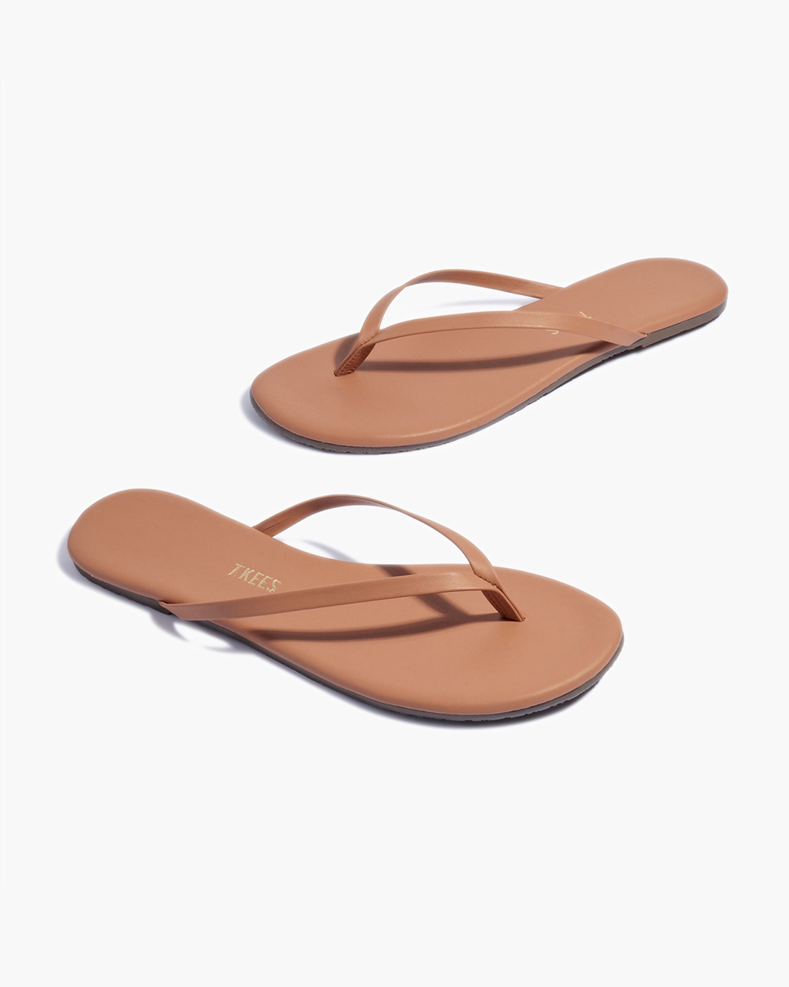 Women's TKEES Lily Nudes Flip Flops Pink | NGBQF6453