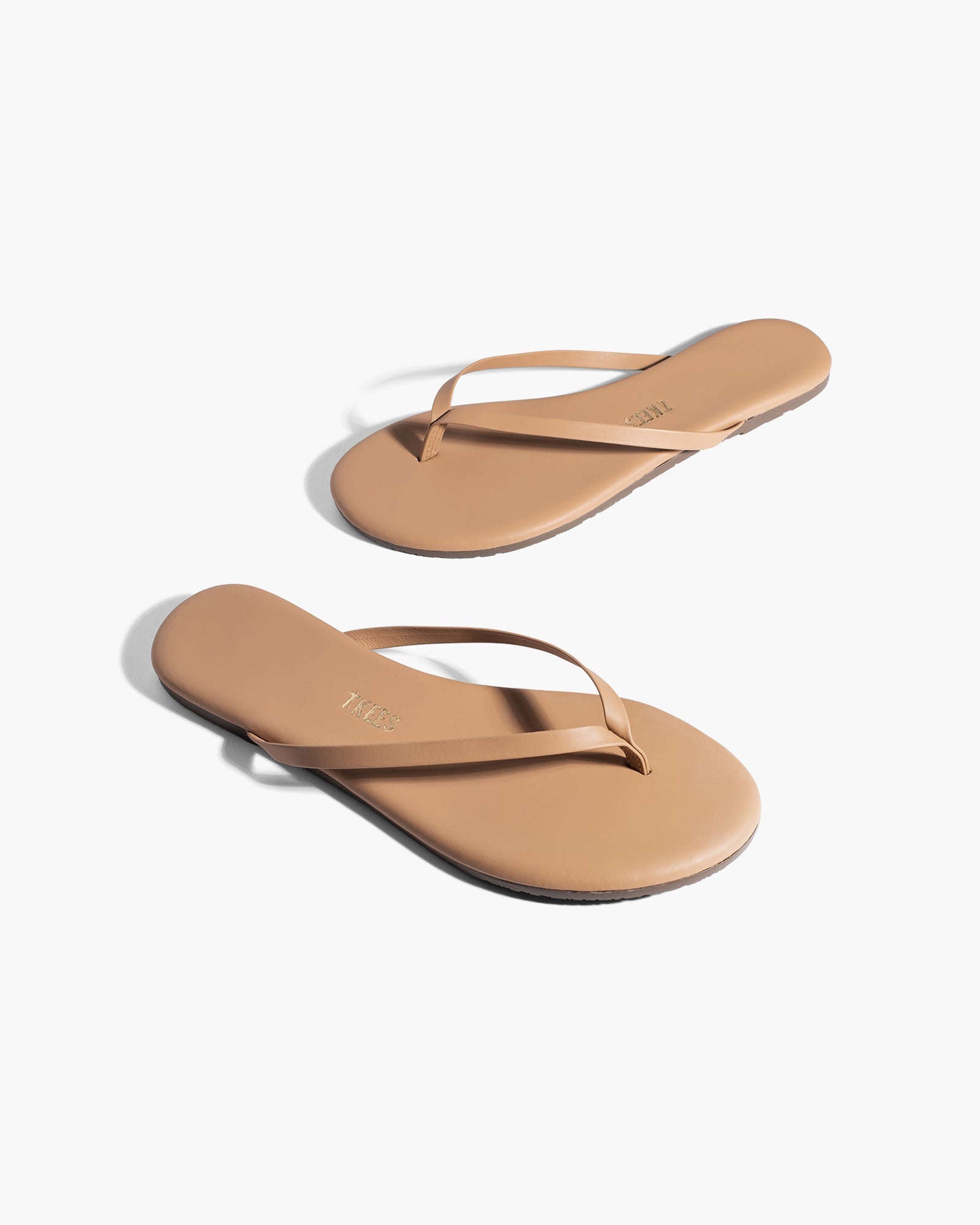 Women's TKEES Lily Nudes Flip Flops Pink | NVKJZ6327