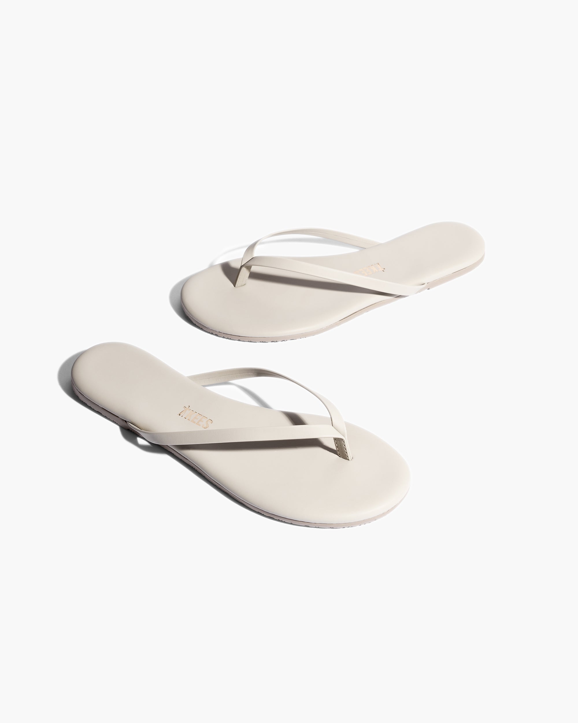 Women's TKEES Lily Vegan Flip Flops Grey | IYWZX1705