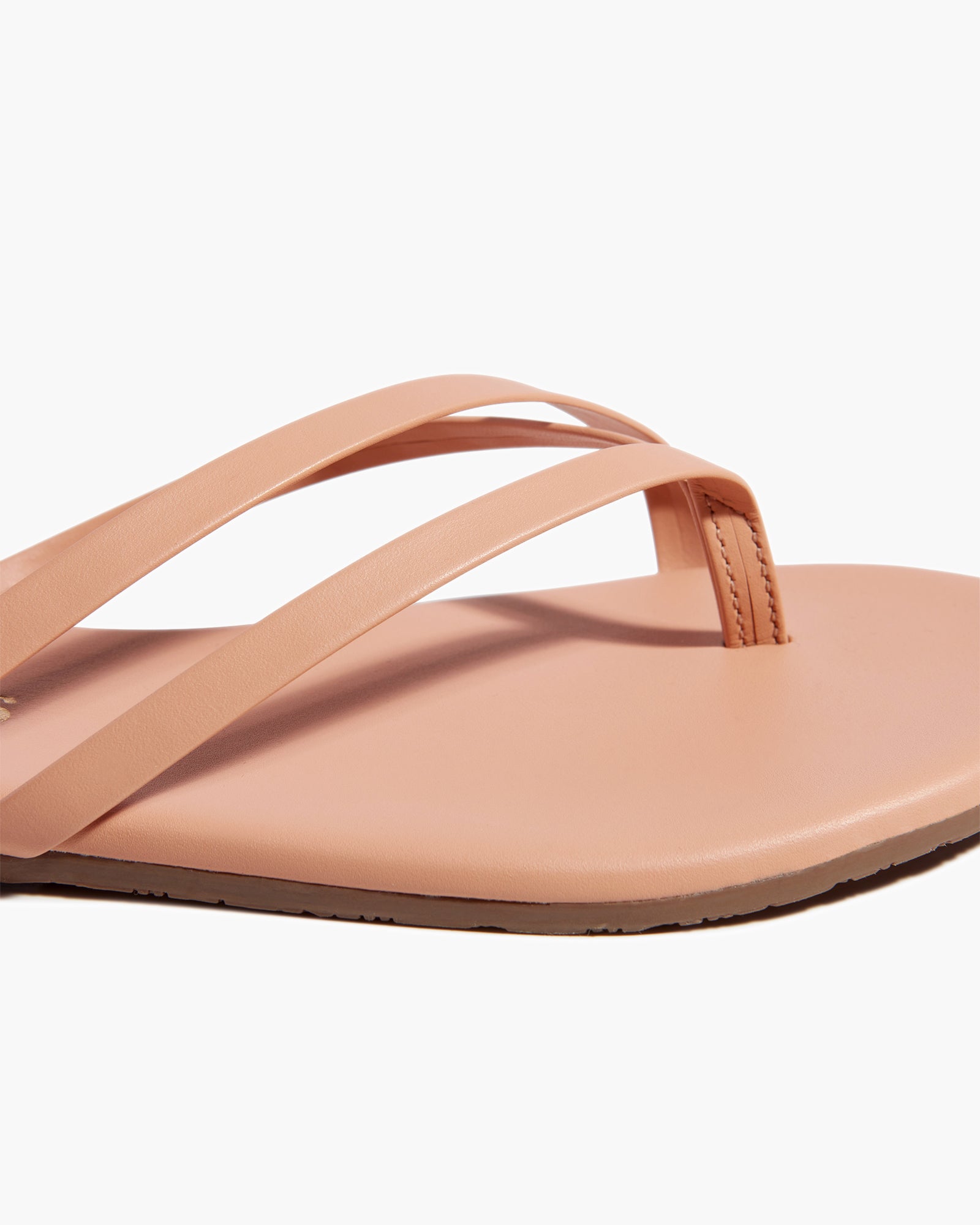 Women's TKEES Liri Flip Flops Beige | YQPTA8902