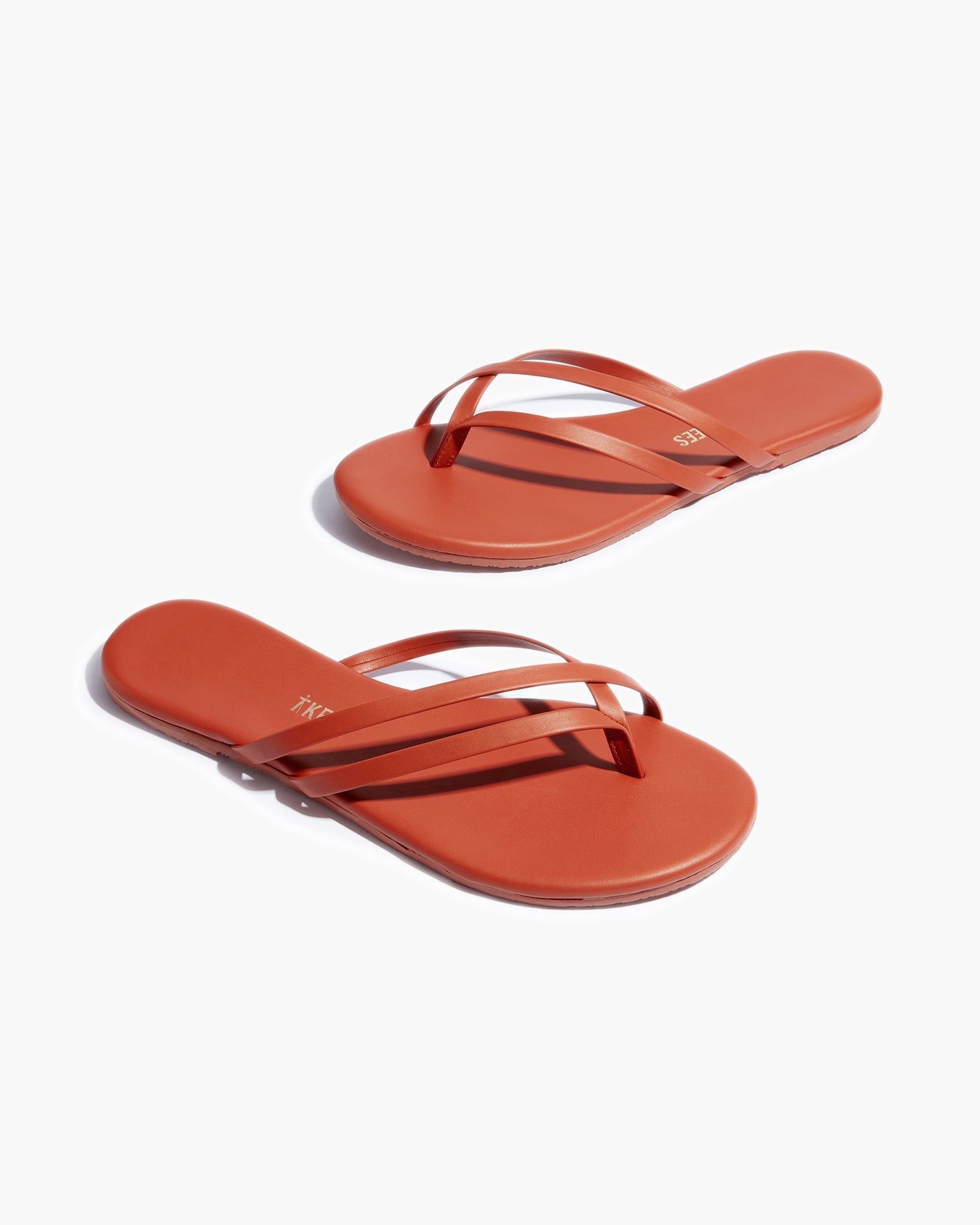 Women's TKEES Liri Flip Flops Red | UHFQP1872