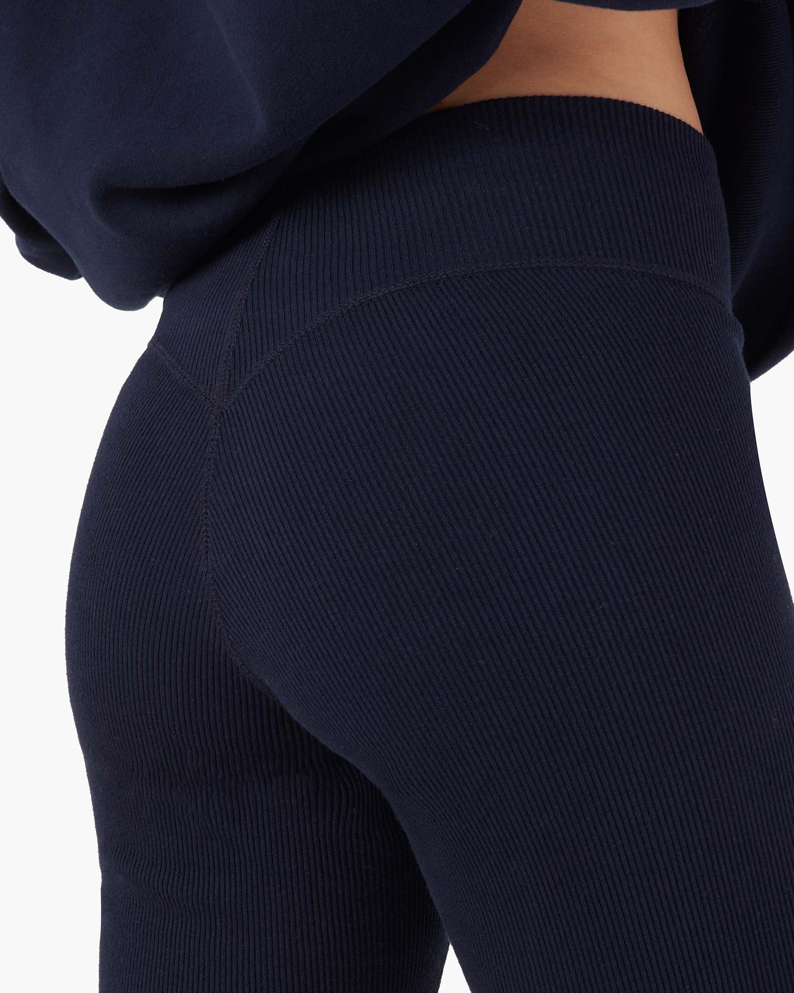 Women's TKEES Rider Leggings Navy | GBFAV9803