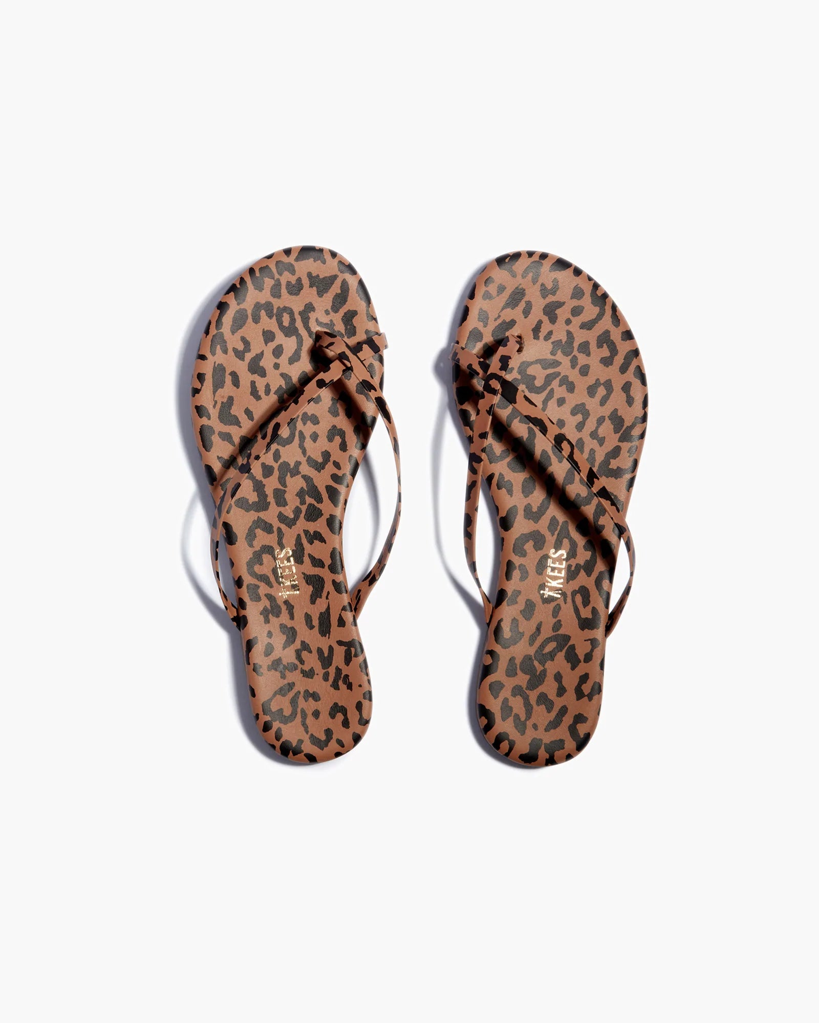 Women\'s TKEES Riley Animal Sandals Leopard | YTLEU2631