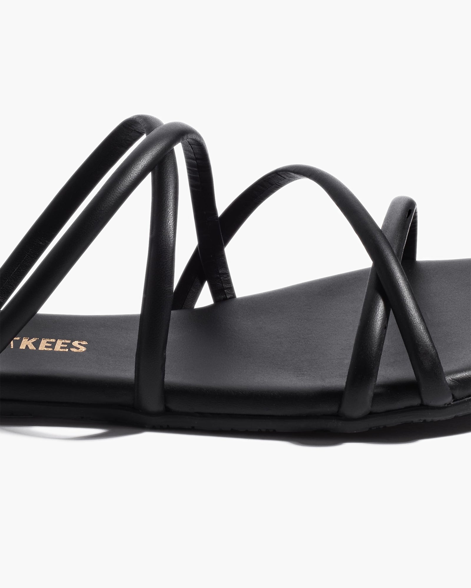 Women's TKEES Sloane Sandals Black | KHAPB1632