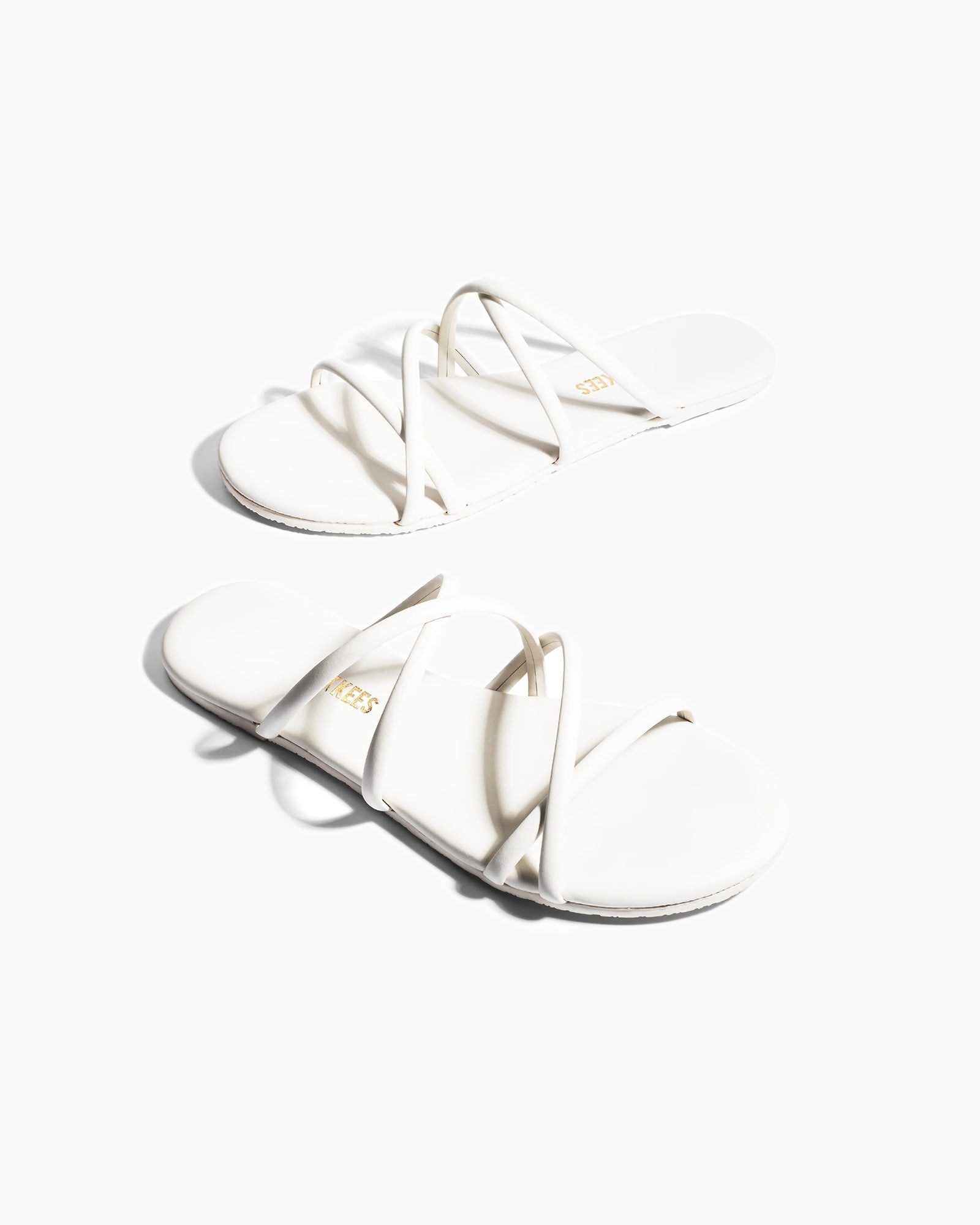 Women's TKEES Sloane Sandals Cream | HLJFP4205