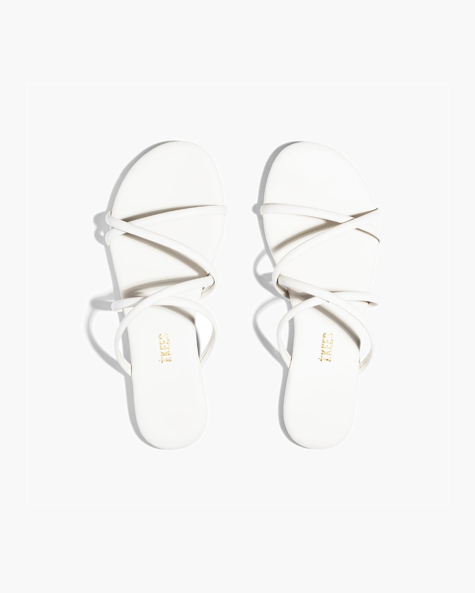 Women\'s TKEES Sloane Sandals Cream | HLJFP4205