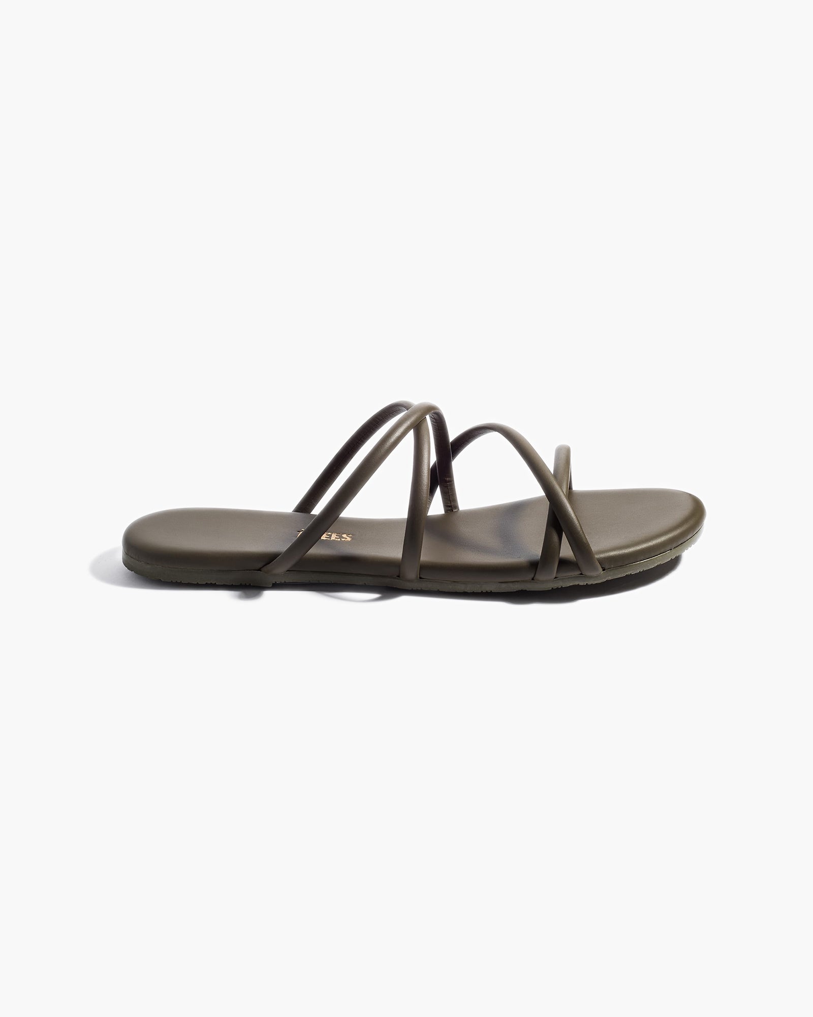 Women's TKEES Sloane Sandals Olive | AURMK7164