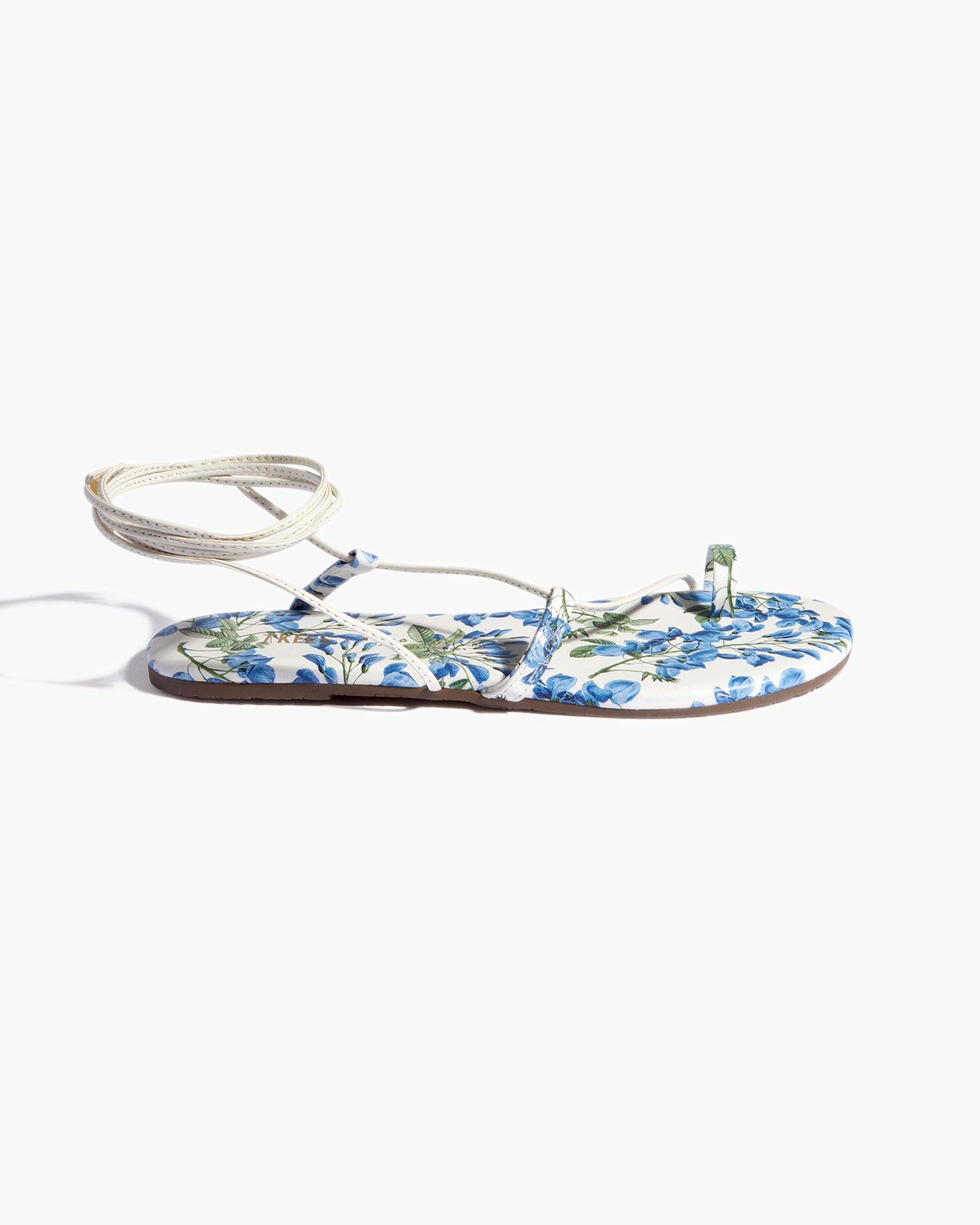 Women's TKEES TKEES x Alice + Olivia Jo Sandals Blue | PAVTN3946