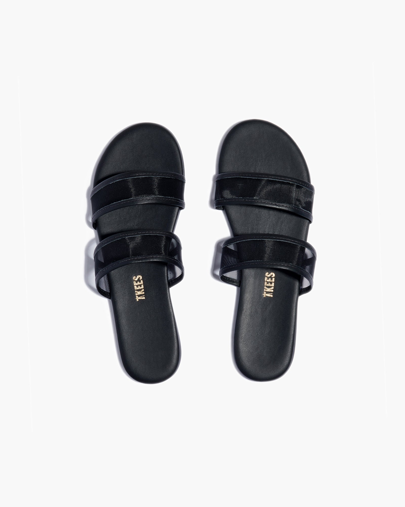 Women\'s TKEES Viv Slides Black | BDTCU0315