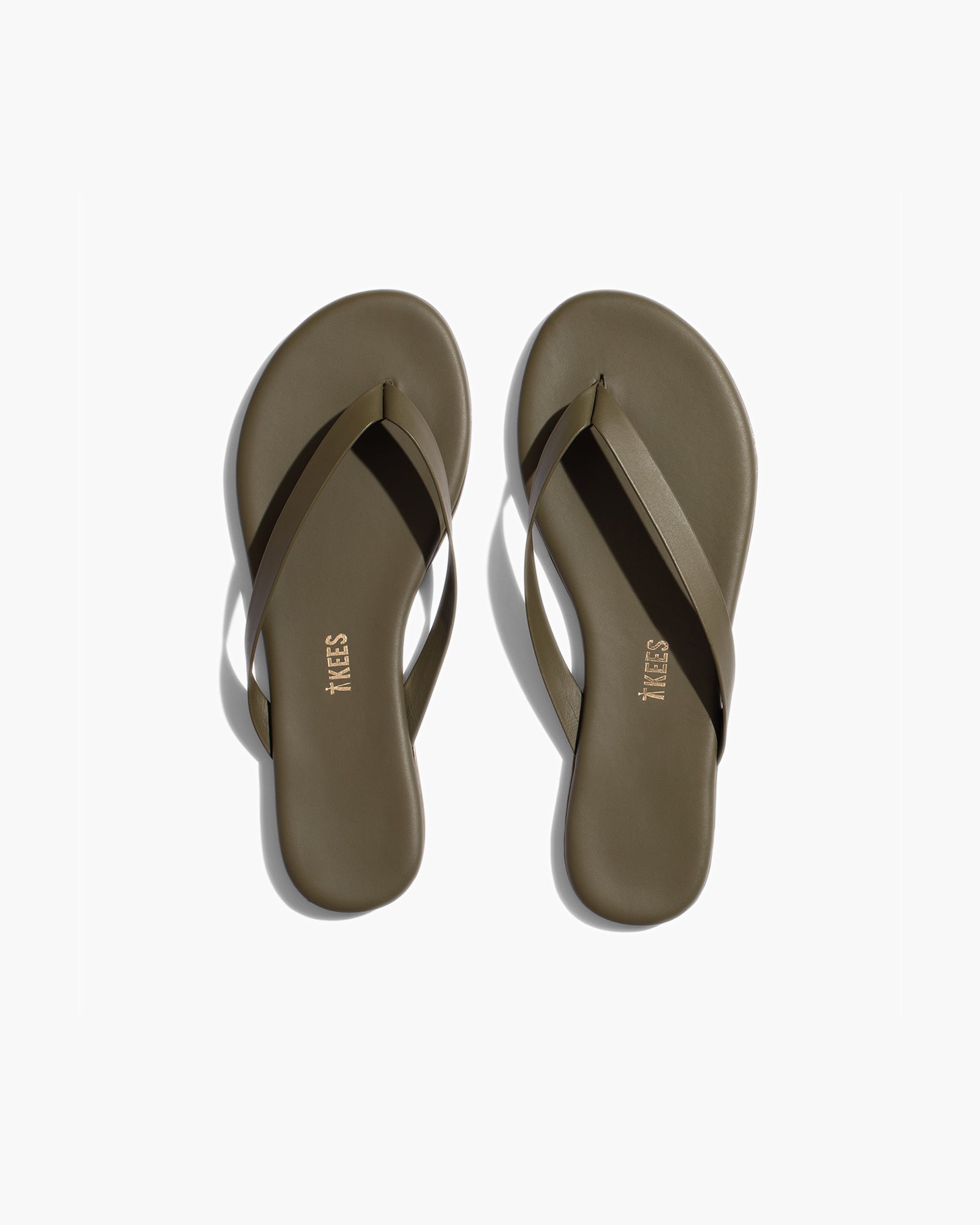 Women's TKEES Boyfriend Flip Flops Green | JUSFR6250