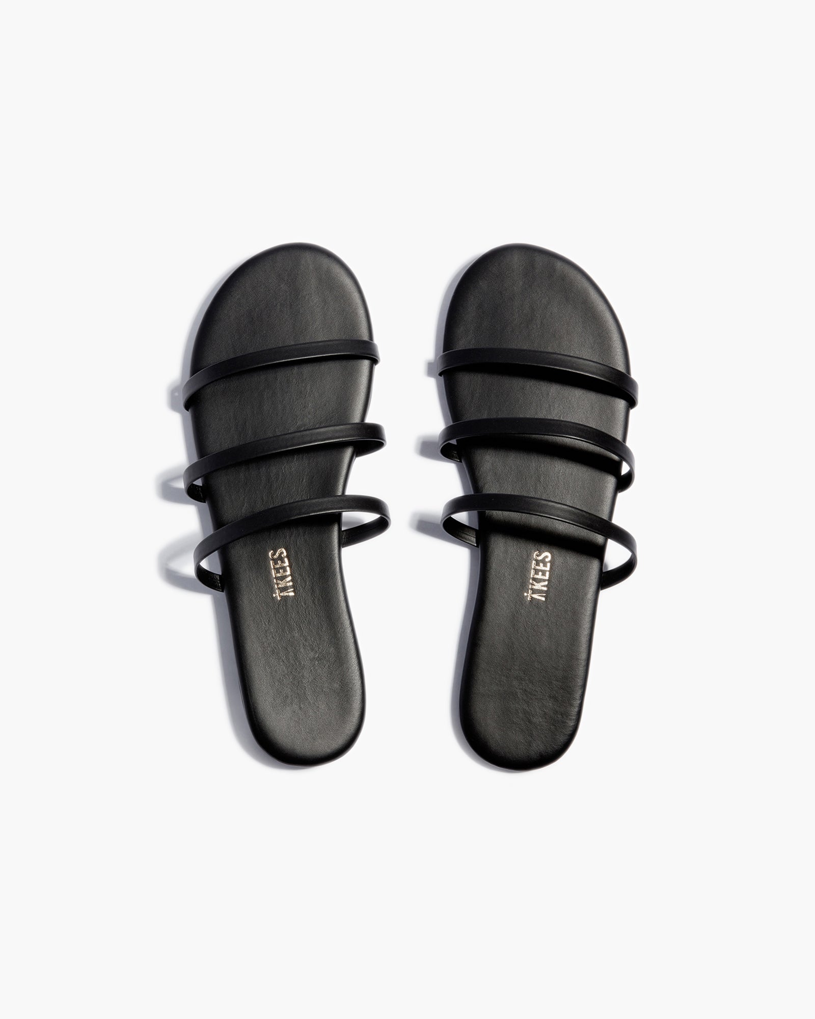 Women's TKEES Emma Sandals Black | QSWHB4987