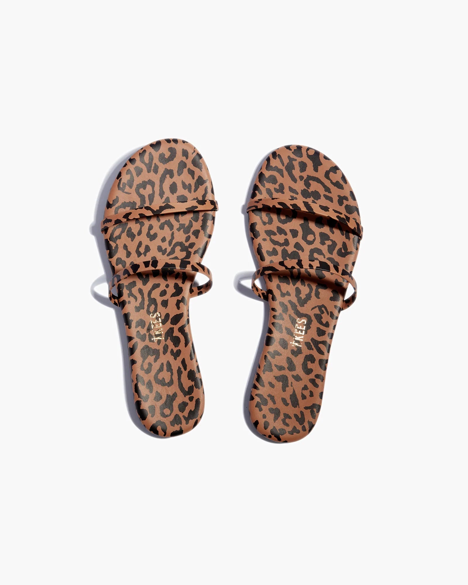 Women's TKEES Gemma Animal Sandals Leopard | KDGUJ9456