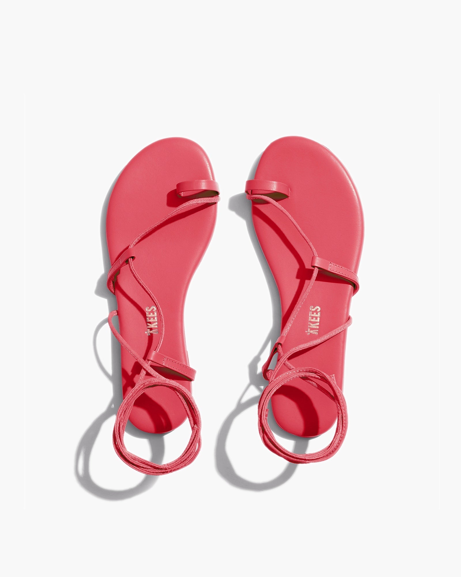 Women's TKEES Jo Pigments Sandals Pink | DQKCH5123