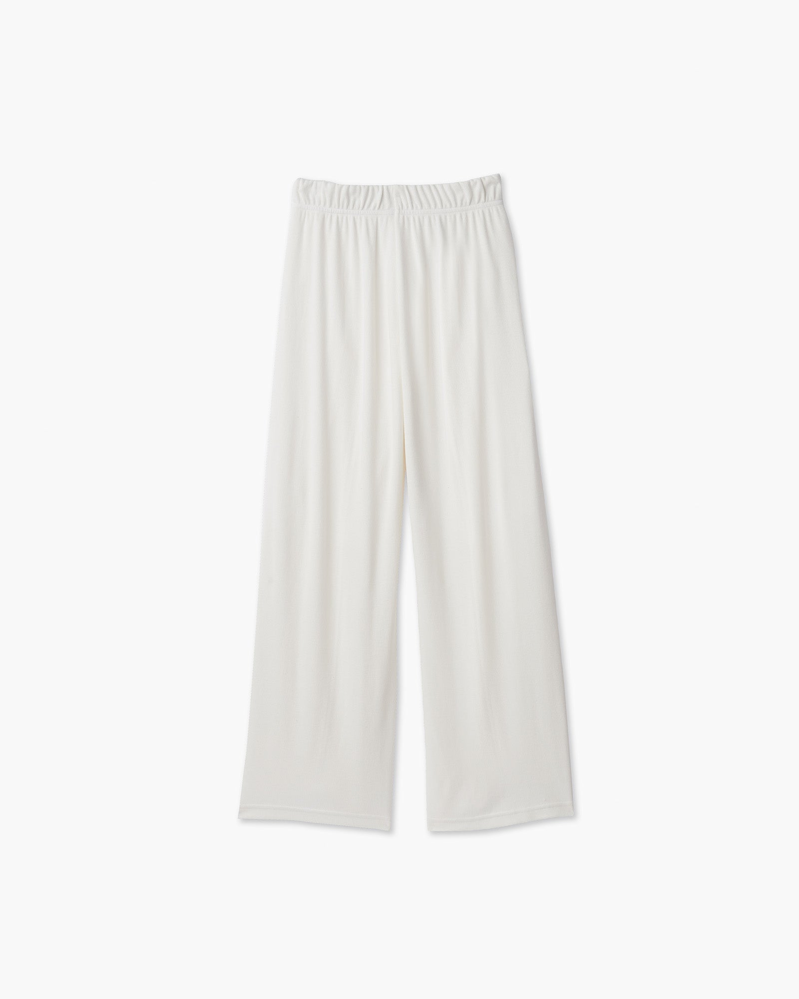 Women's TKEES Light Rib Culotte Pants White | LPCSJ3820