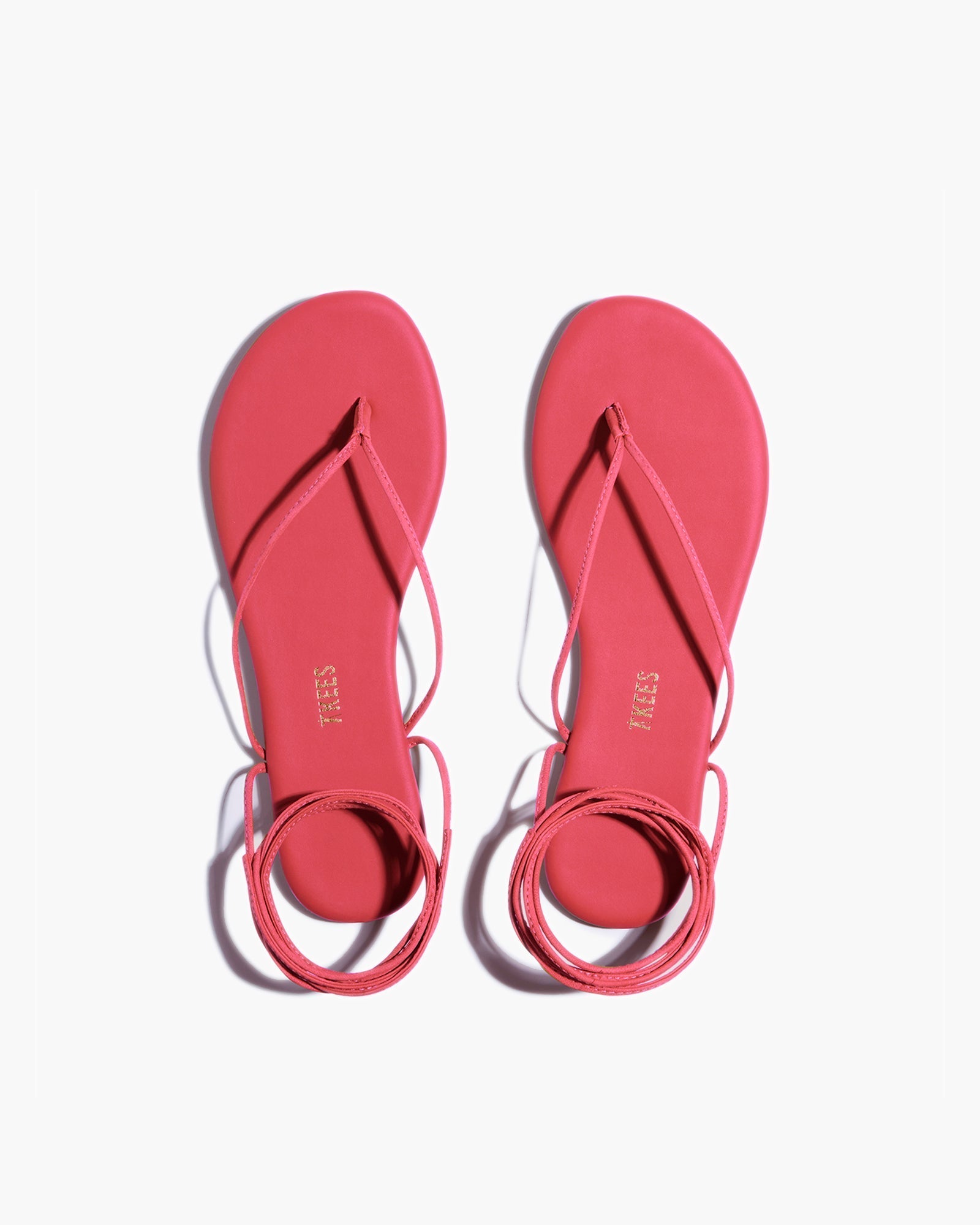 Women's TKEES Lilu Pigments Sandals Pink | VLJUZ4951