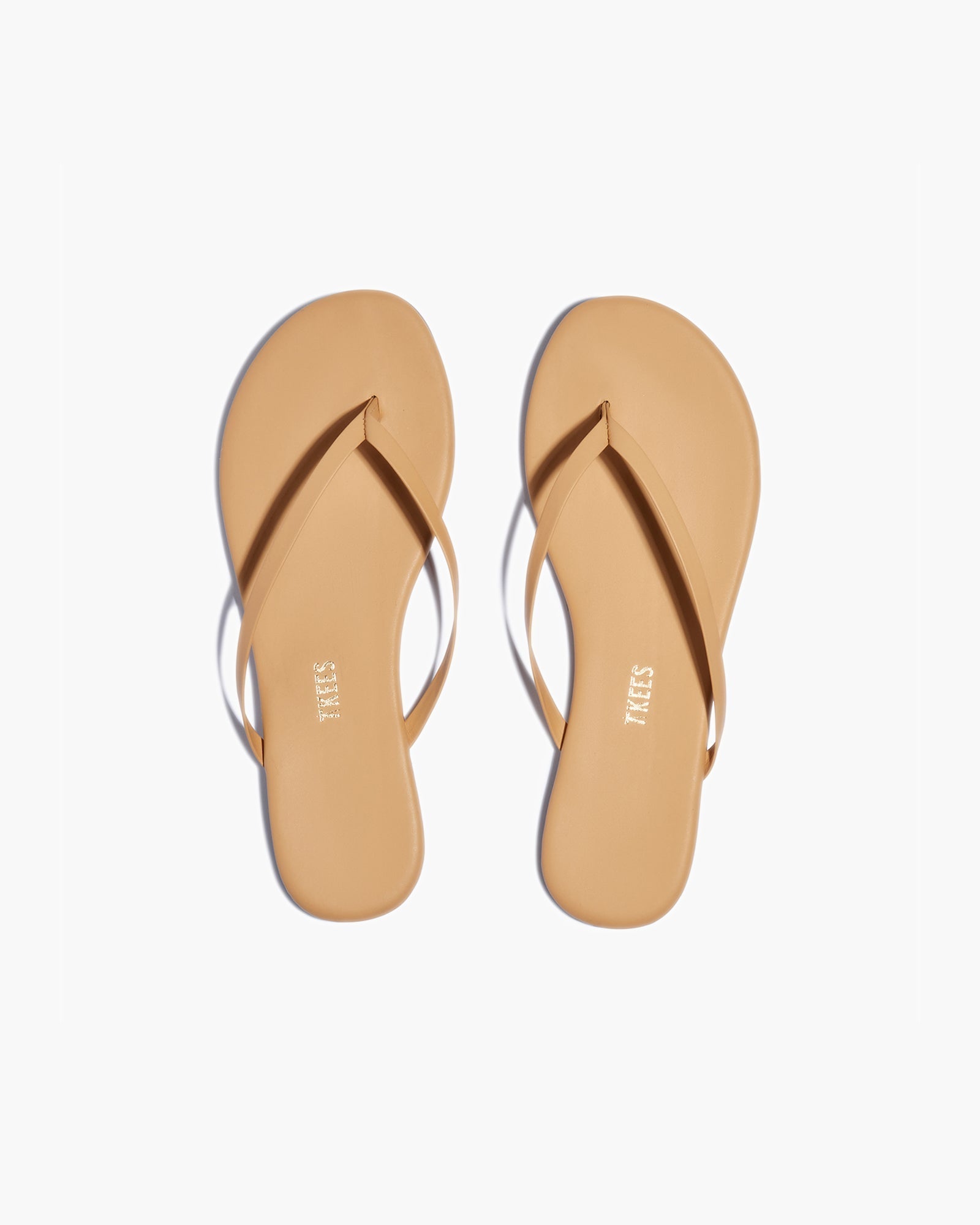 Women's TKEES Lily Nudes Flip Flops Brown | XATSF2481