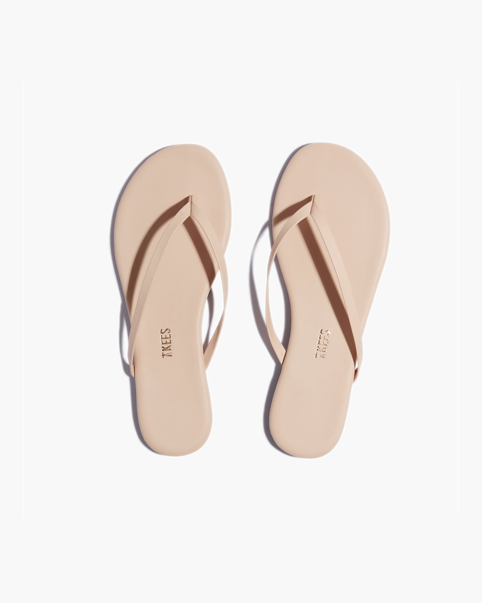 Women's TKEES Lily Nudes Flip Flops Rose | SVCZI0739