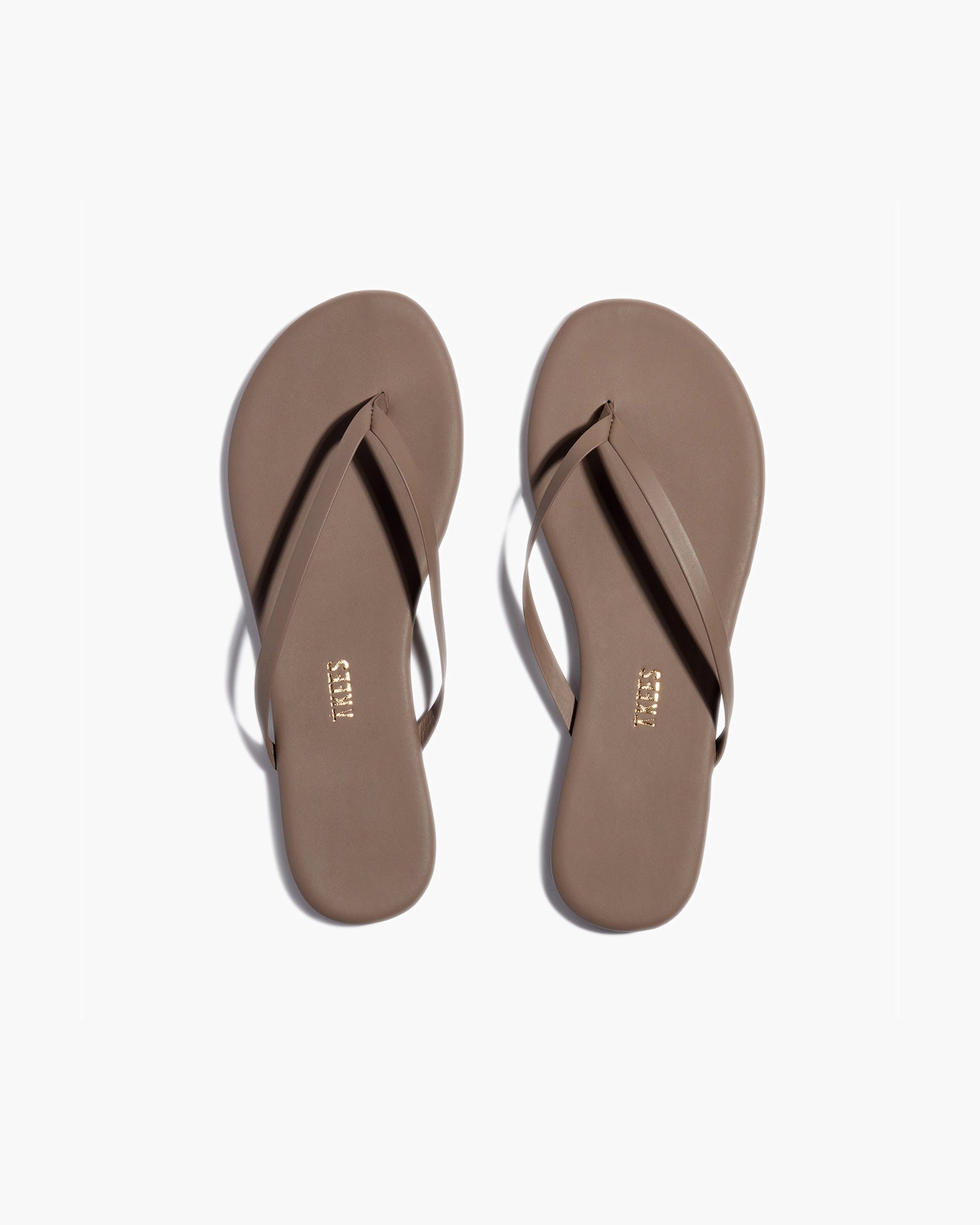 Women's TKEES Lily Pigments Flip Flops Brown | OGUZJ3890