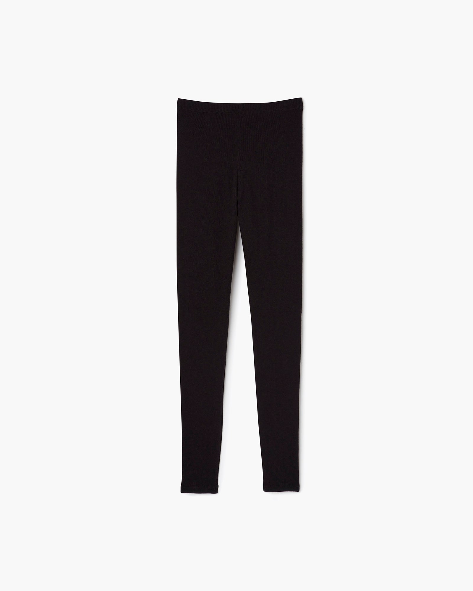 Women's TKEES Super Rib Leggings Black | LHPFY4738