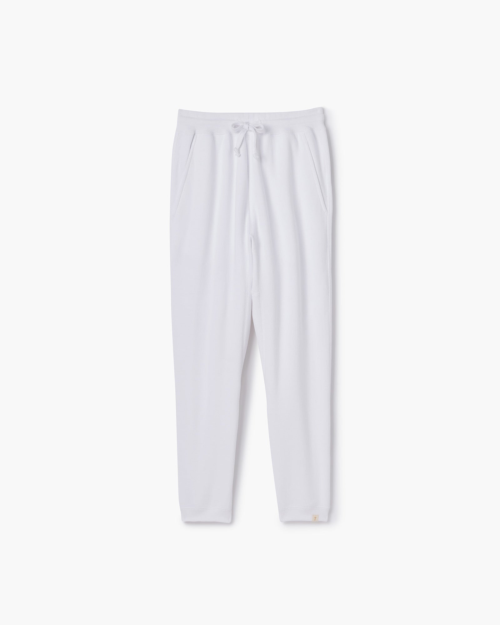 Women's TKEES Warm Core Jogger White | MJGDR1583