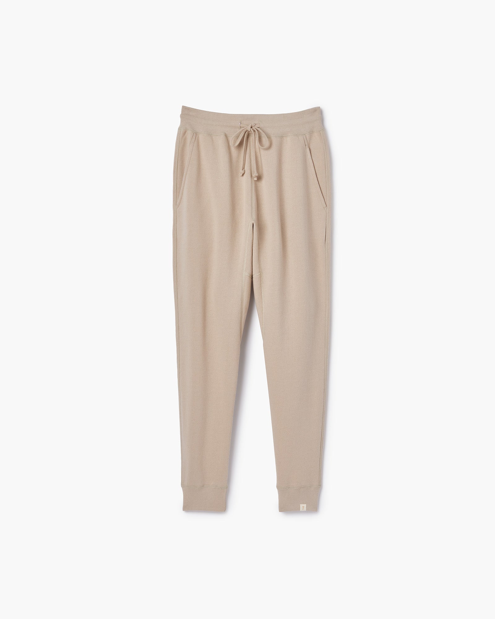 Women's TKEES Warm Core Sport Jogger Brown | LSZBH0372